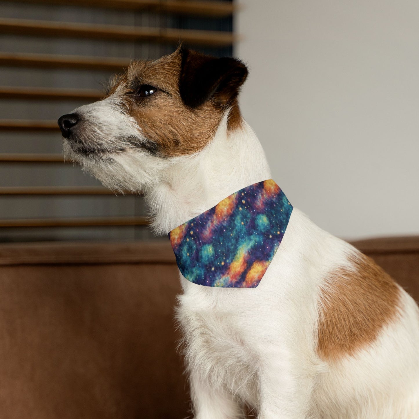 Galaxy Glamour Pet Bandana Collar