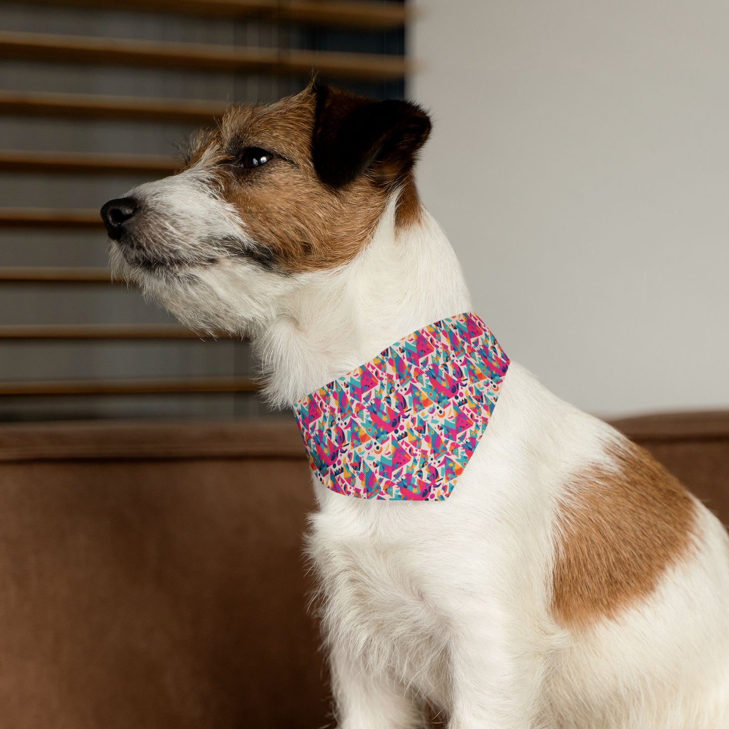 Edgy Elegance Pet Bandana Collar