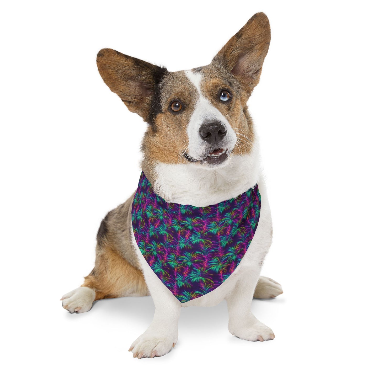 Electric Oasis Pet Bandana Collar
