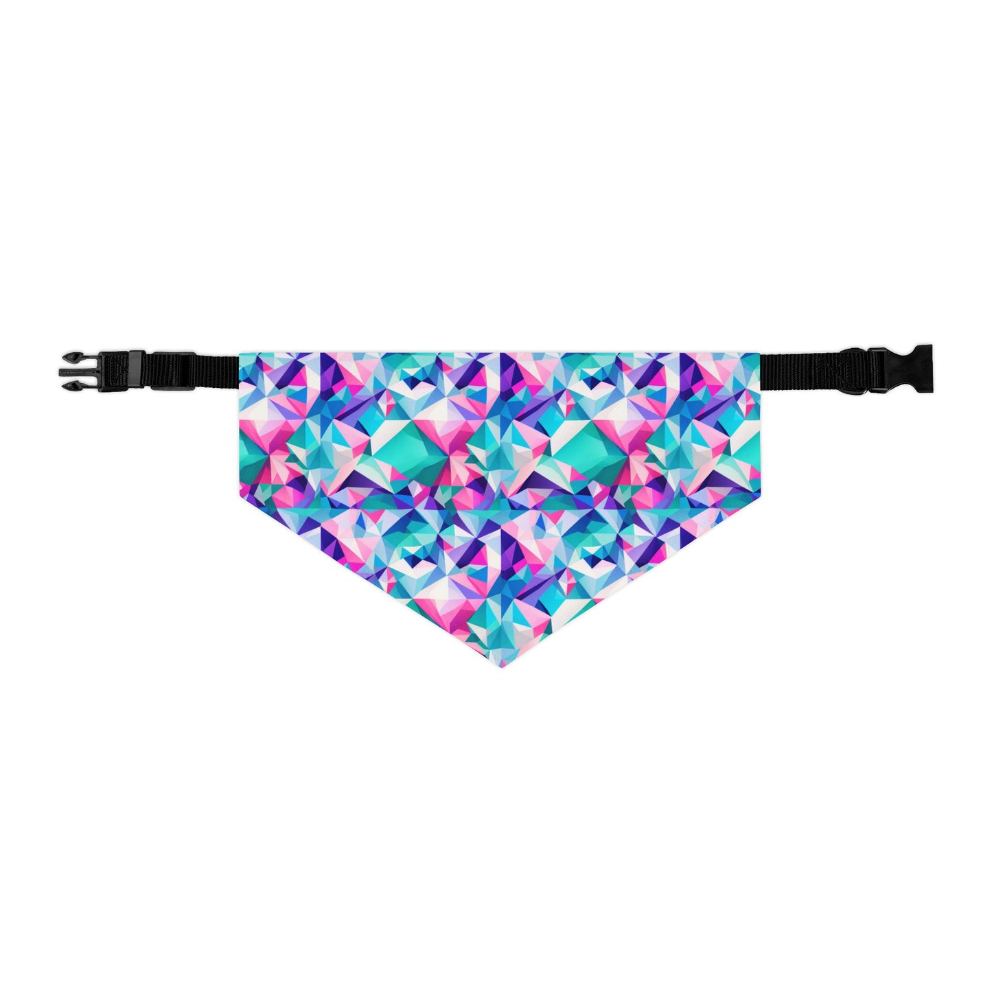 Fractal Flair Pet Bandana Collar