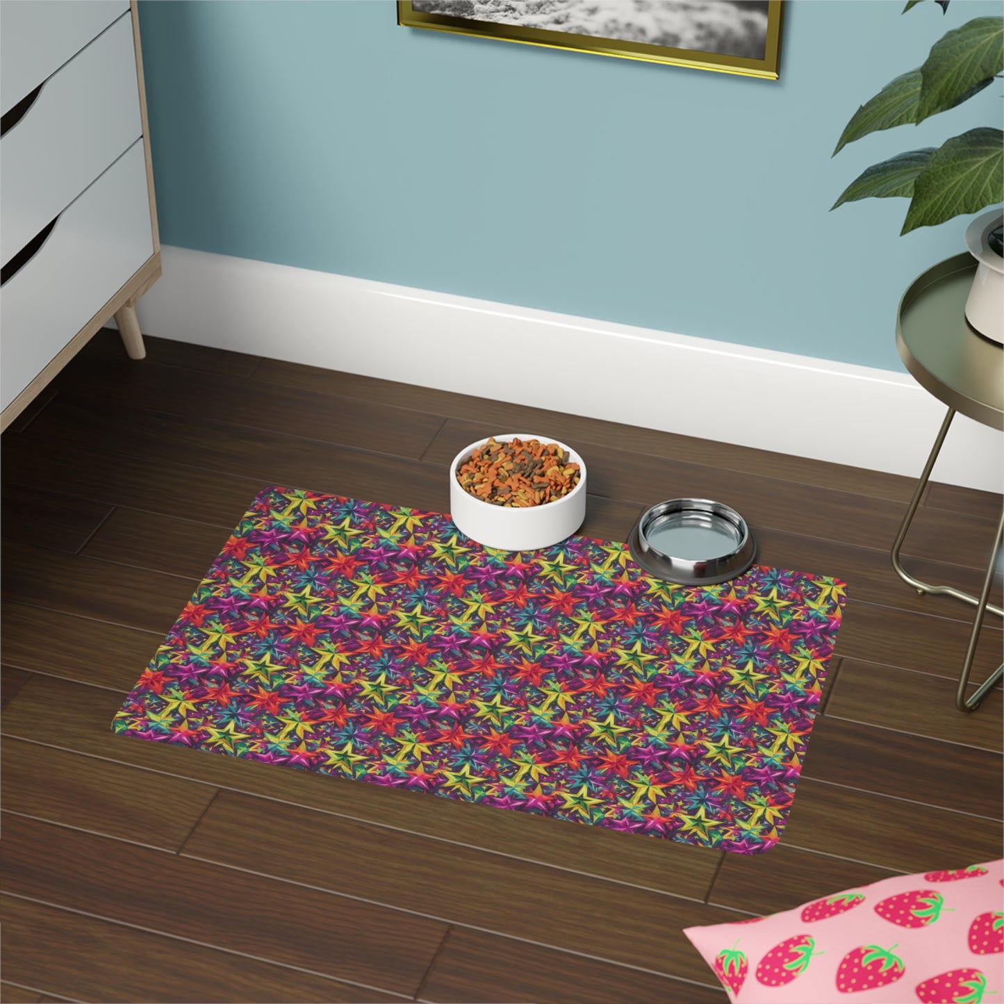 Astral Gleam Pet Food Mat (12x18)