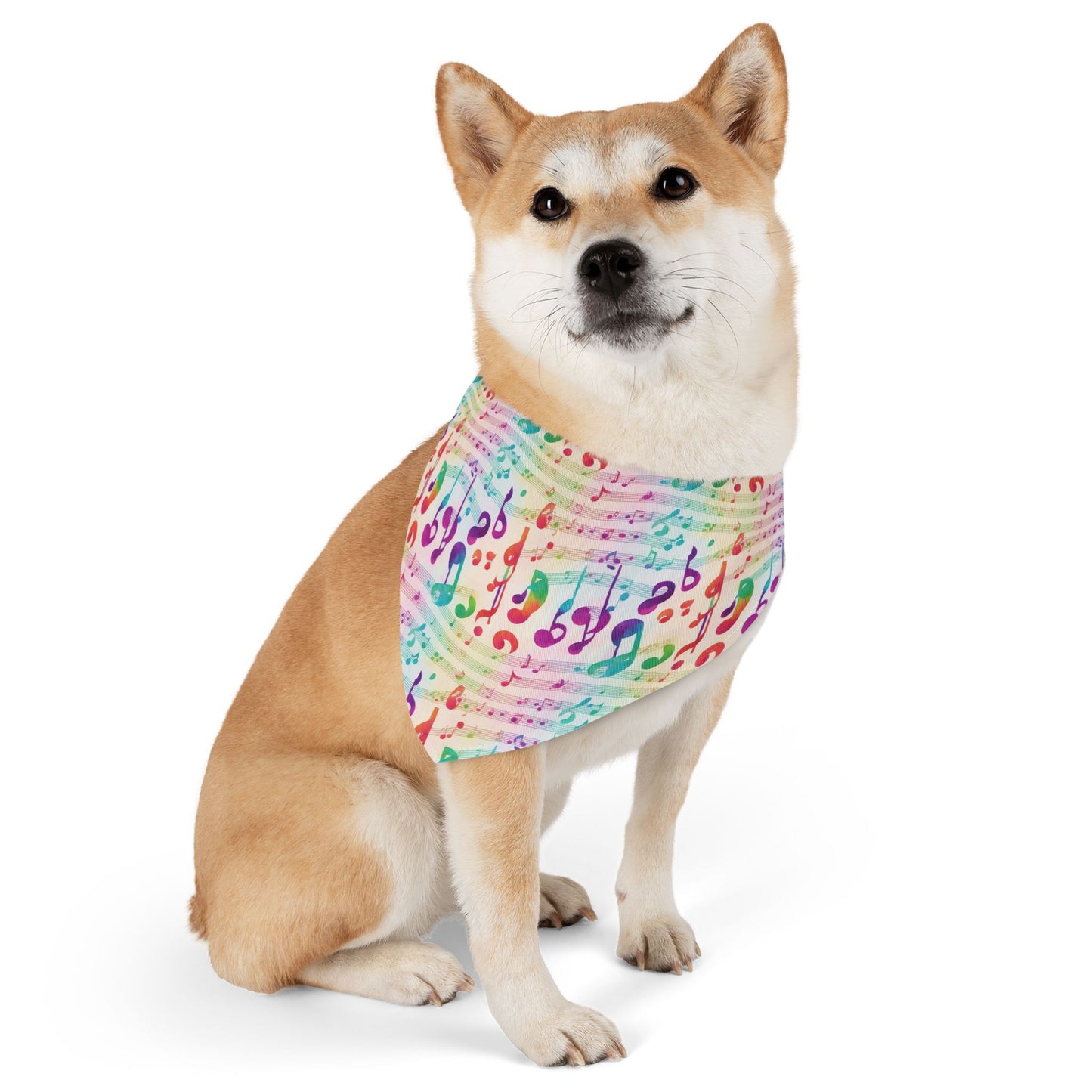 Vivid Vibrato Pet Bandana Collar