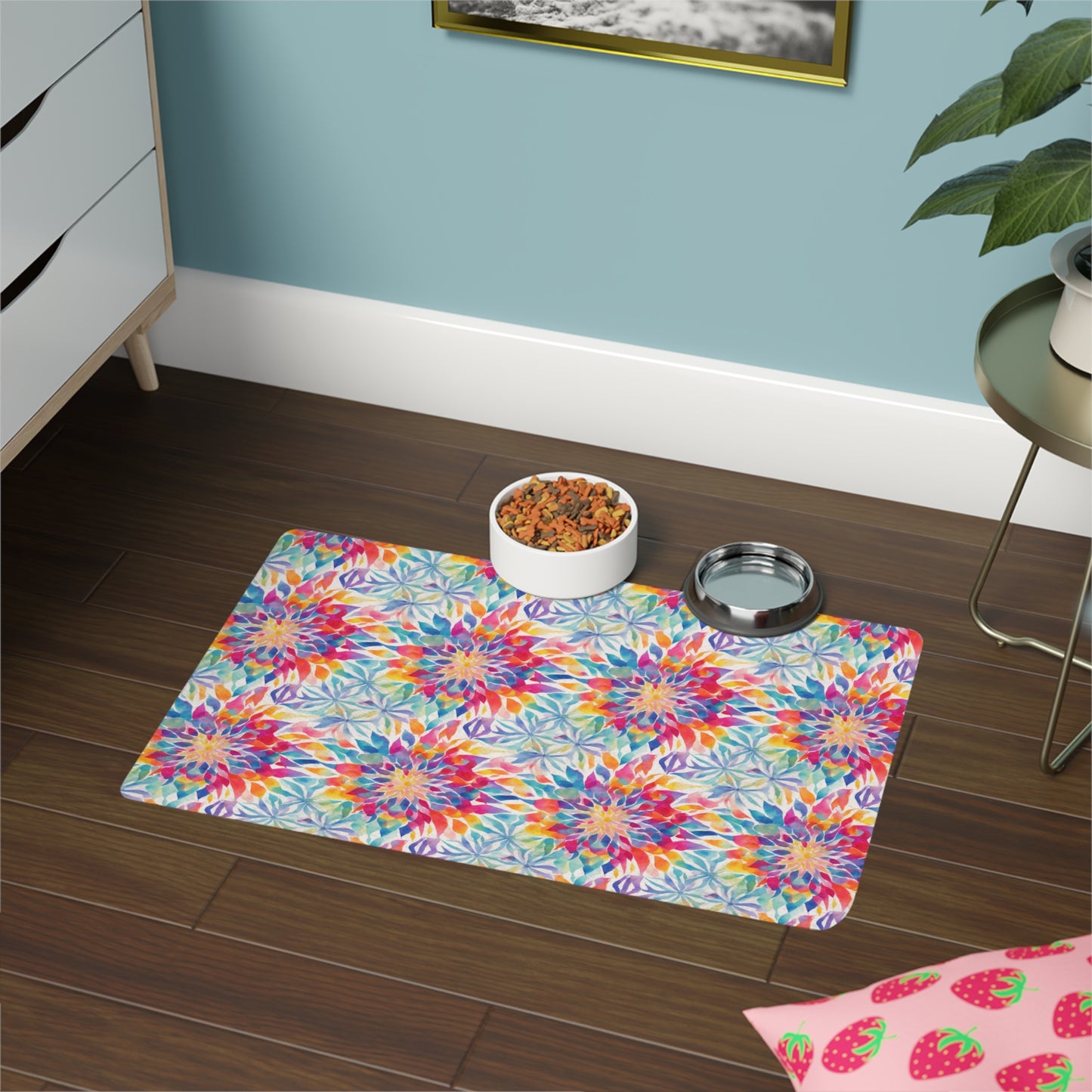 Mandala Mirage Pet Food Mat (12x18)