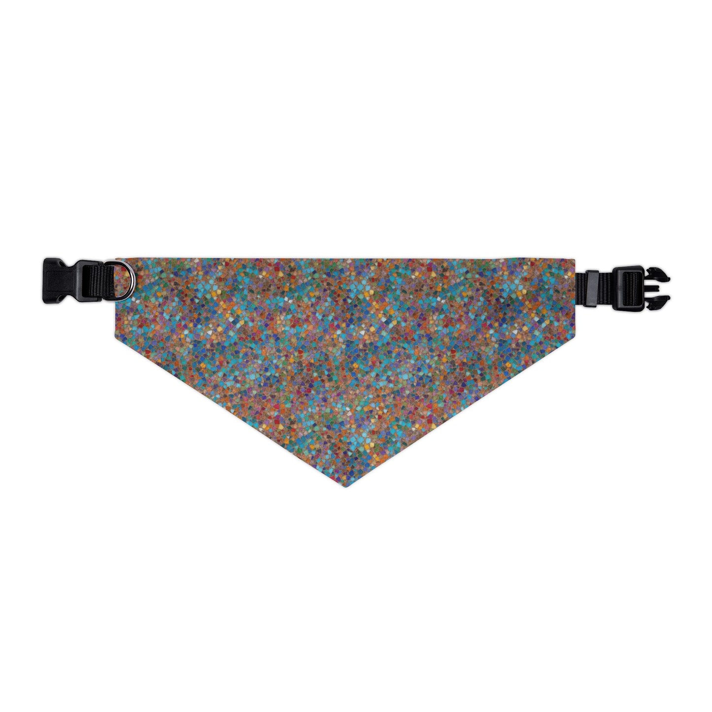 Fractal Flow Pet Bandana Collar