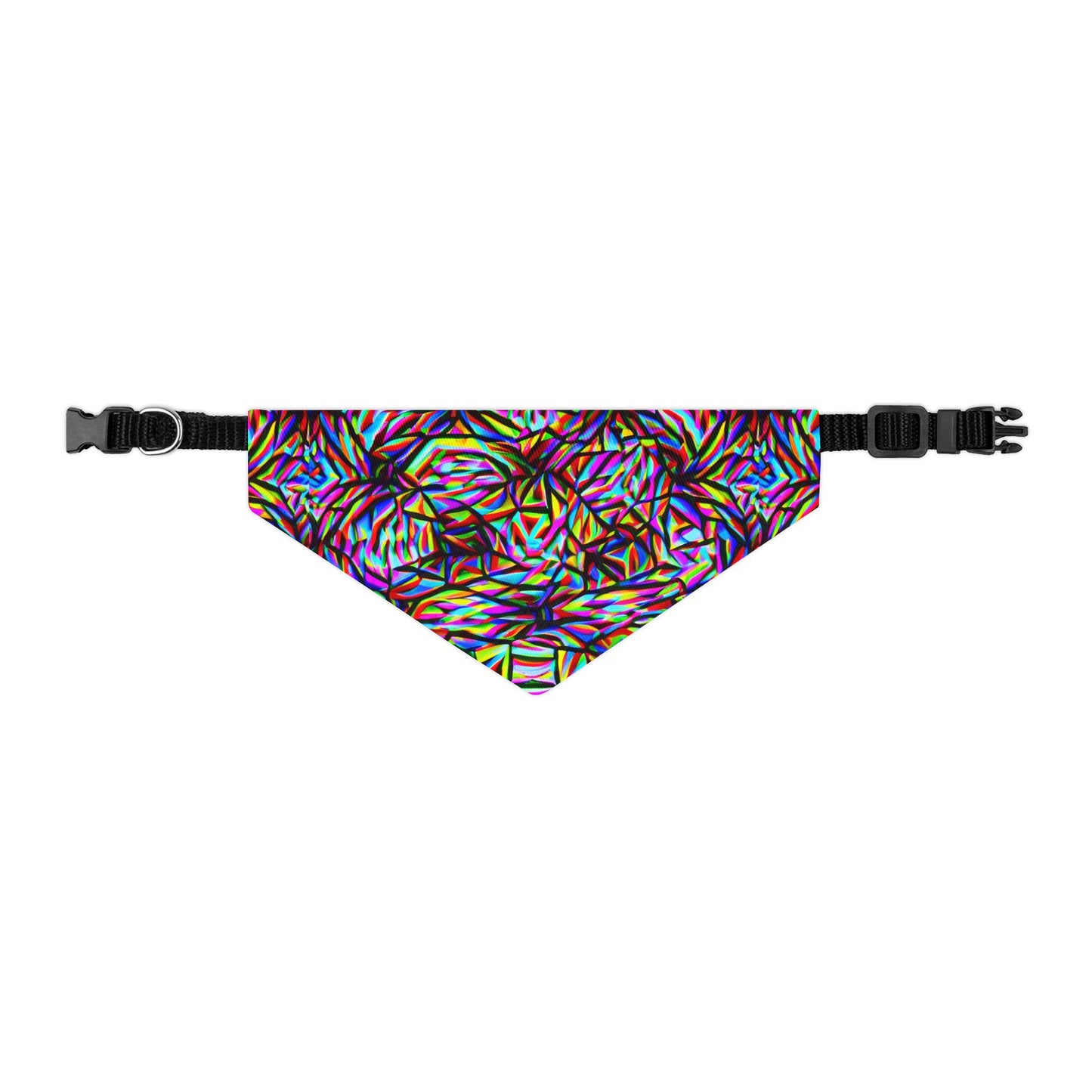 Mind Melt Patterns Pet Bandana Collar