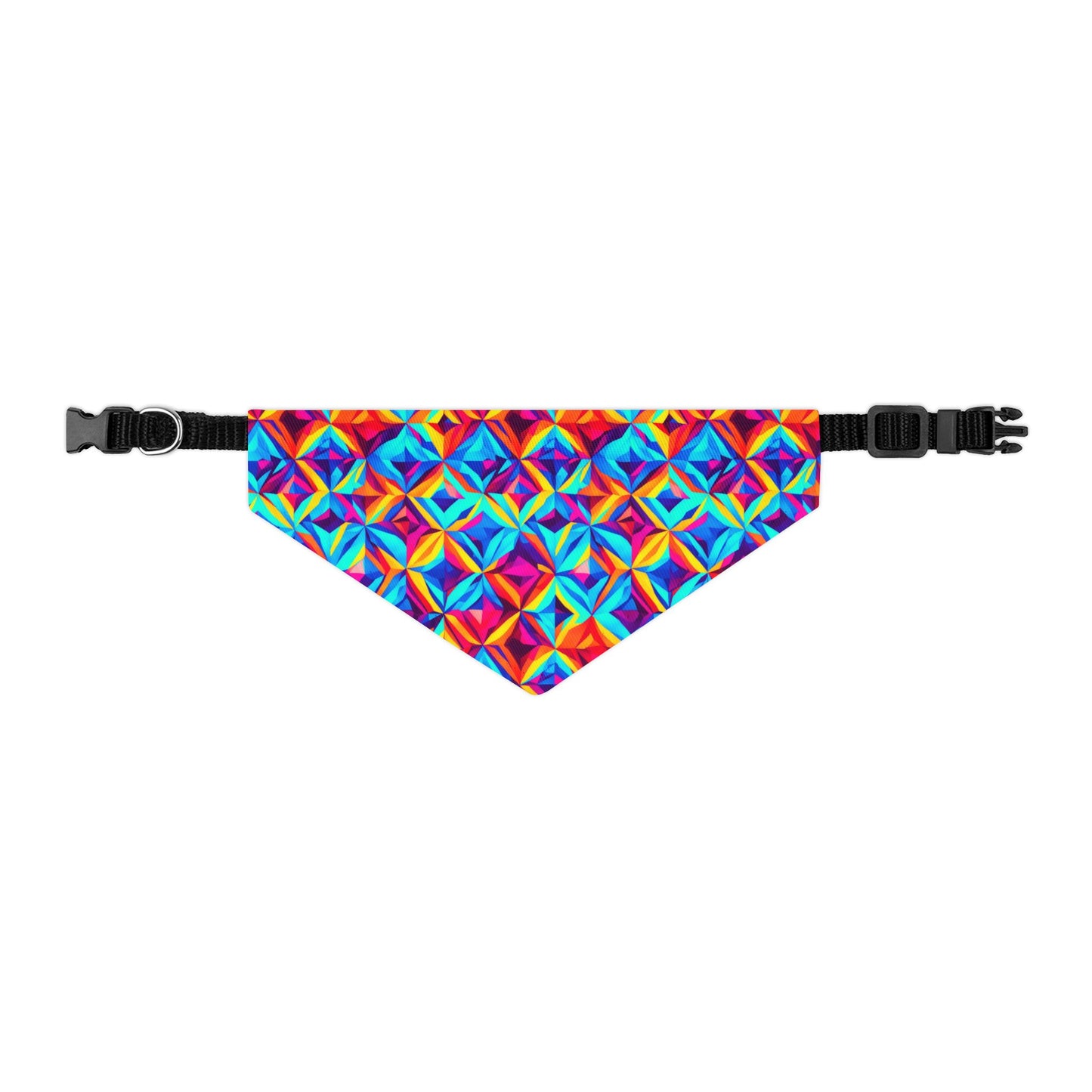 Vivid Diamonds Pet Bandana Collar