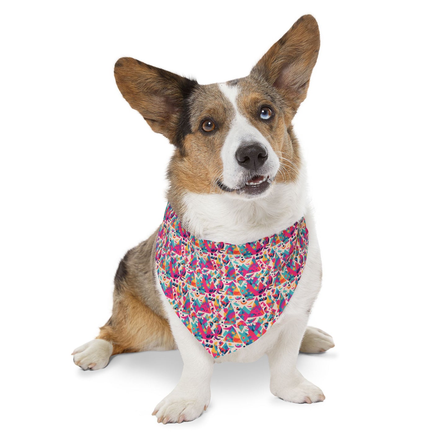 Edgy Elegance Pet Bandana Collar