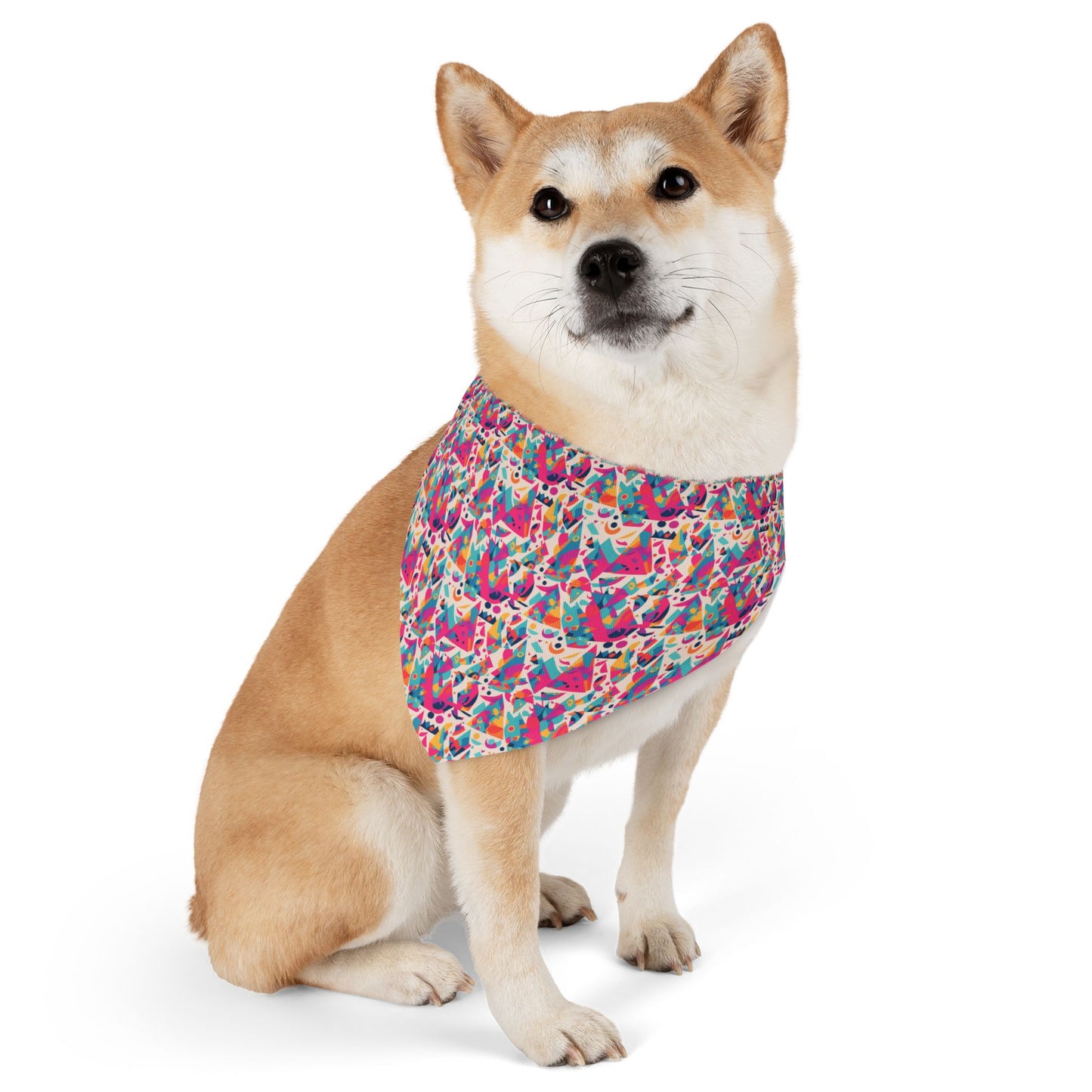 Edgy Elegance Pet Bandana Collar