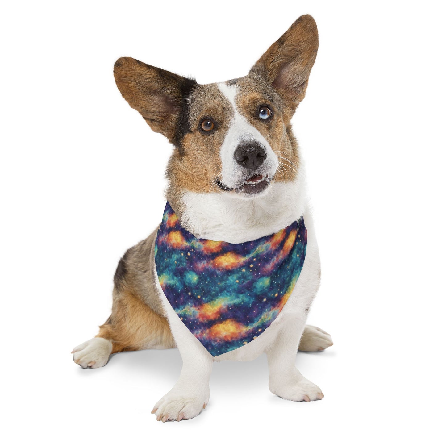 Galaxy Glamour Pet Bandana Collar