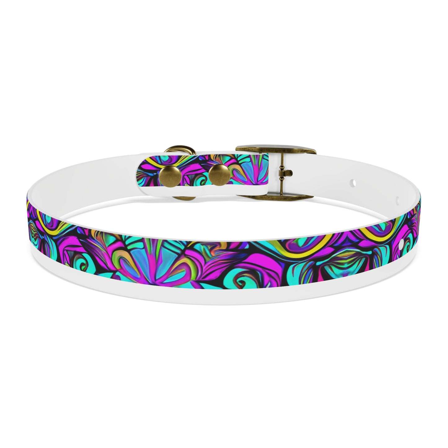 Psychedelic Chaos Dog Collar