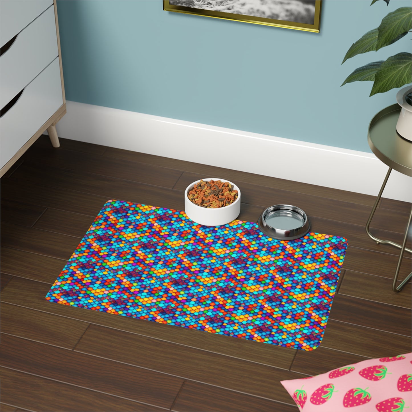 Hexa Spectrum Pet Food Mat (12x18)