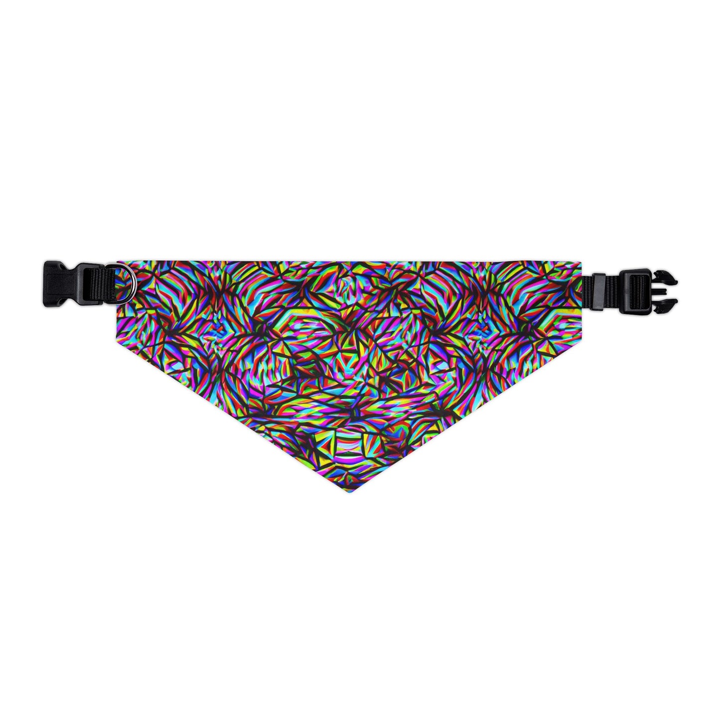 Mind Melt Patterns Pet Bandana Collar