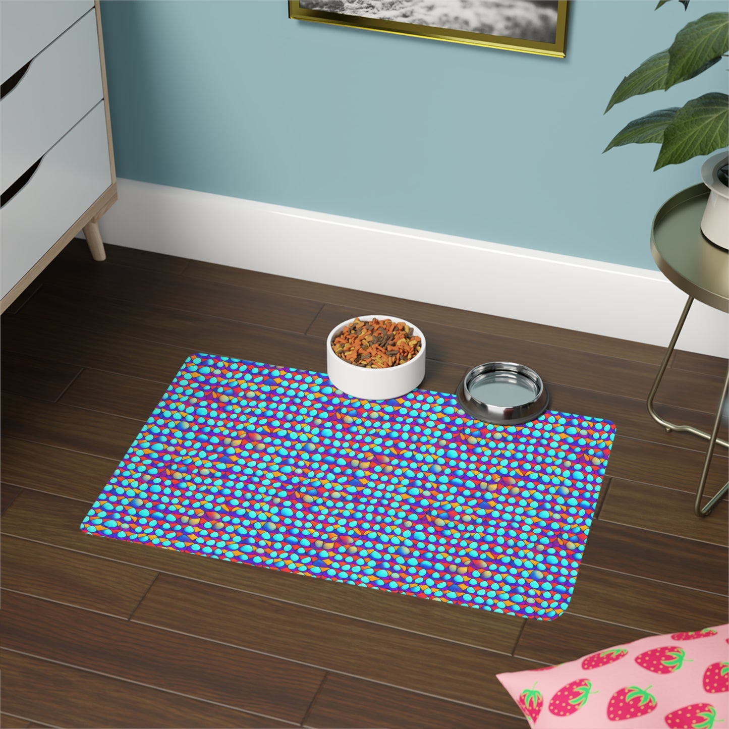 Mystic Mosaic Pet Food Mat (12x18)