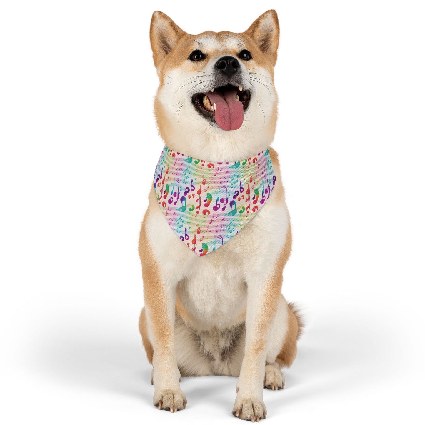 Vivid Vibrato Pet Bandana Collar