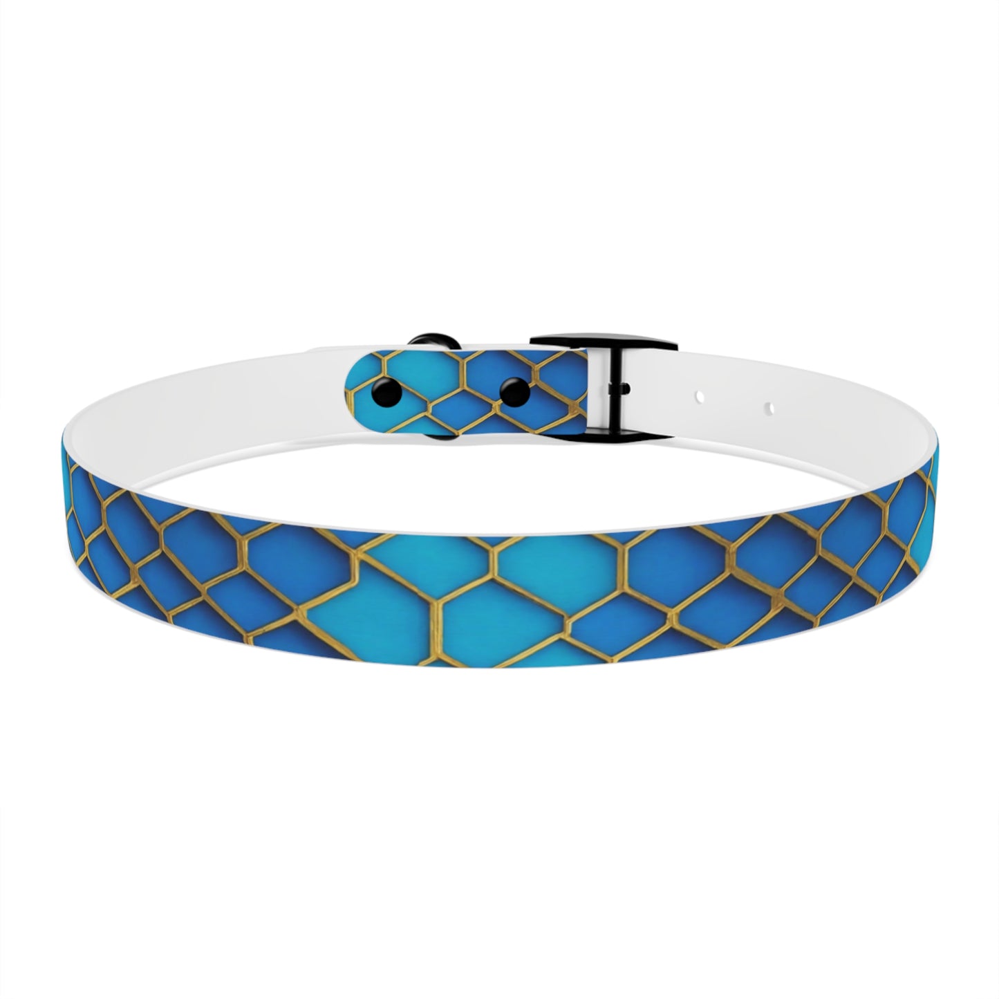 Hexagonal Harmony Dog Collar