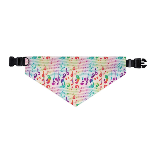 Vivid Vibrato Pet Bandana Collar