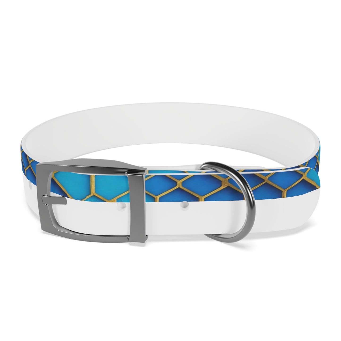 Hexagonal Harmony Dog Collar