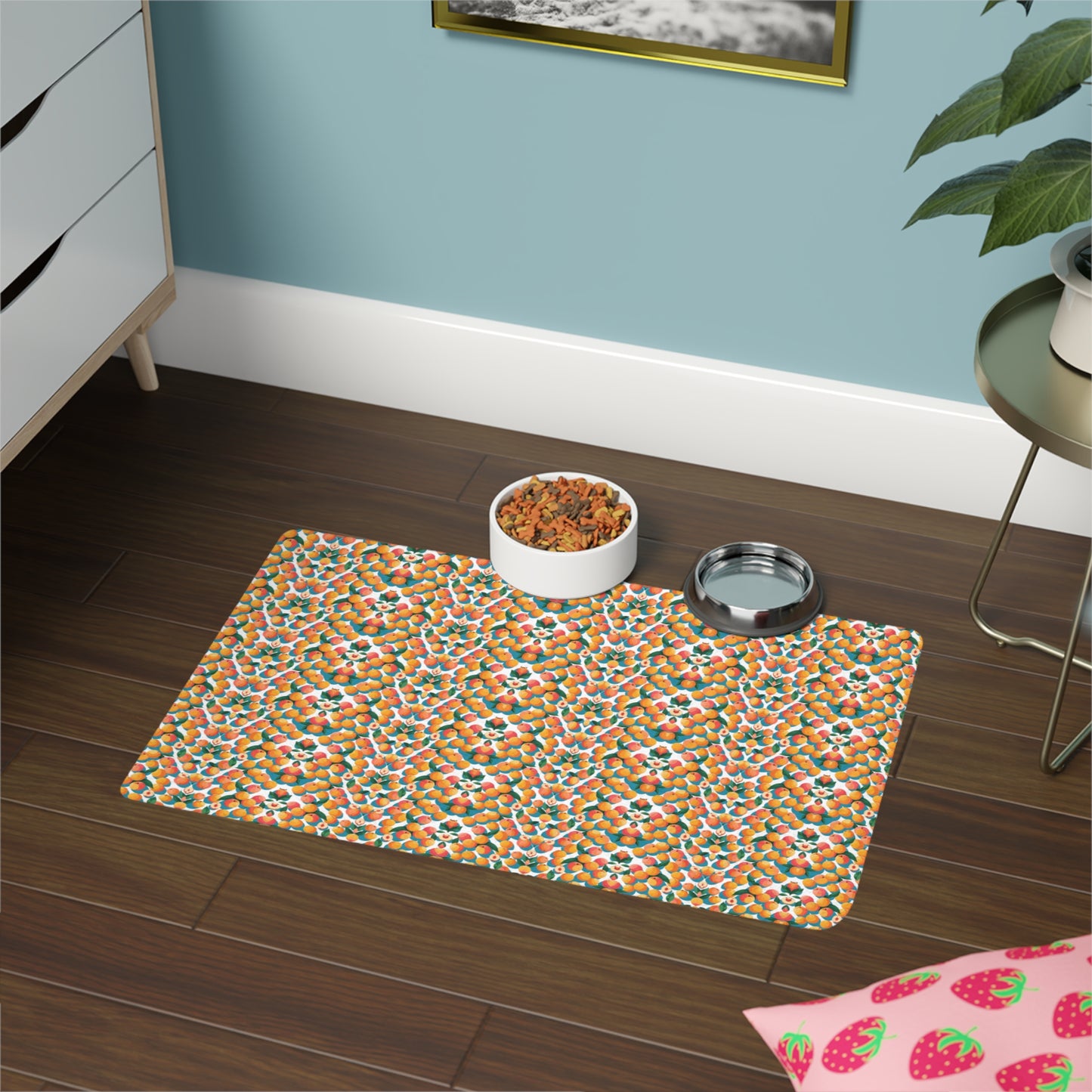 Peachy Keen Pet Food Mat (12x18)