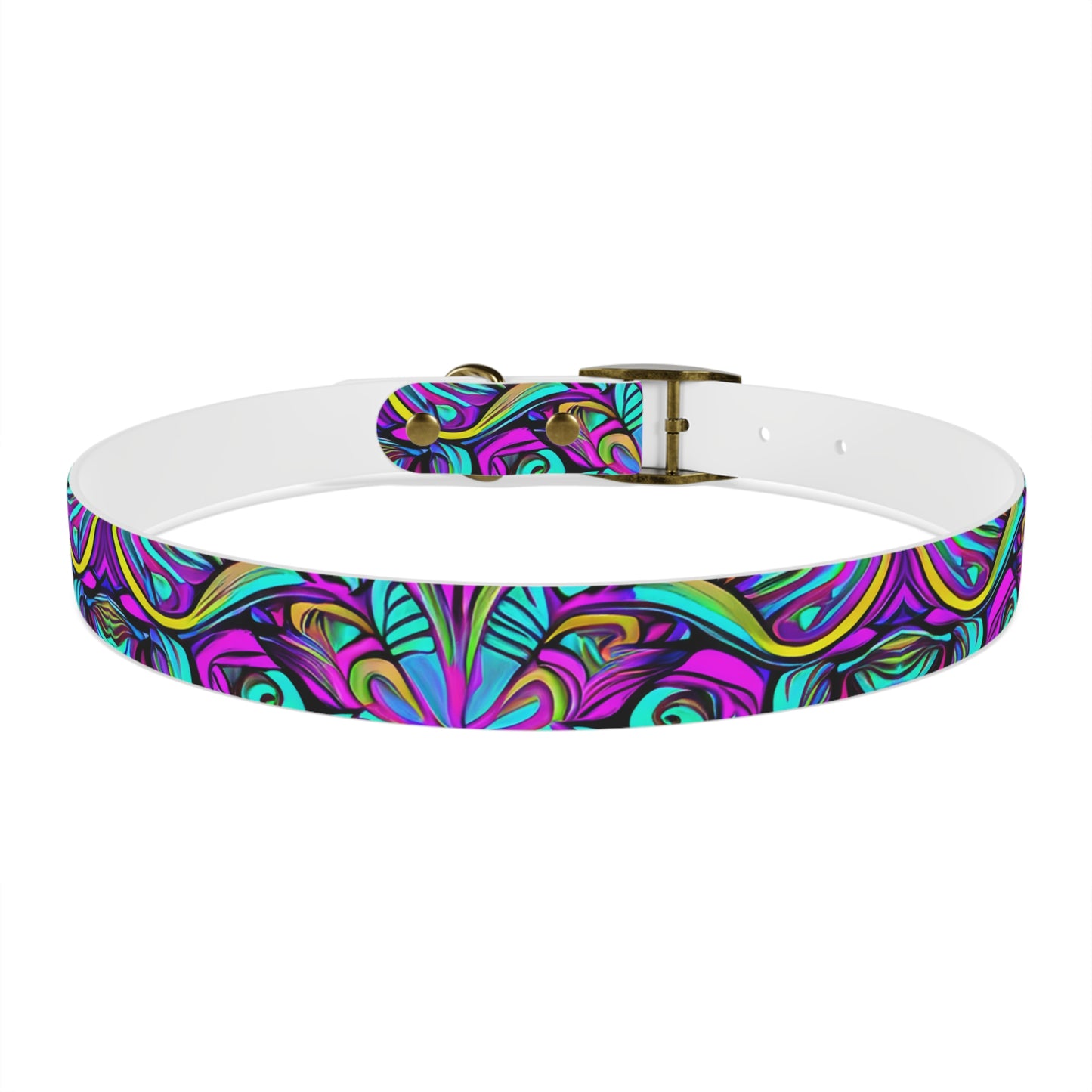 Psychedelic Chaos Dog Collar