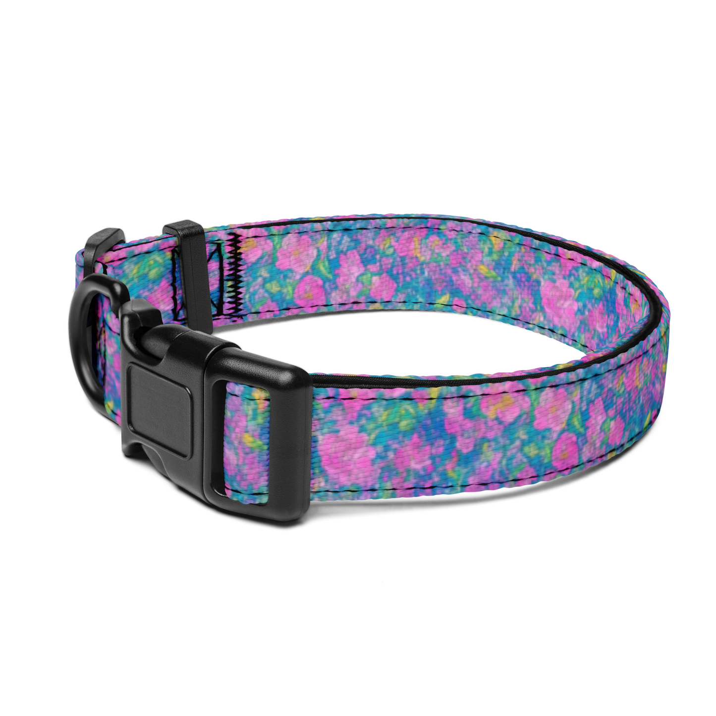 Rainbow Reflections Pet Collar