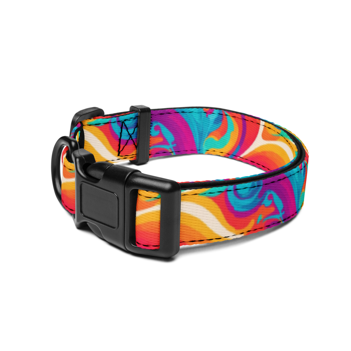 Rainbow Ripple Pet Collar