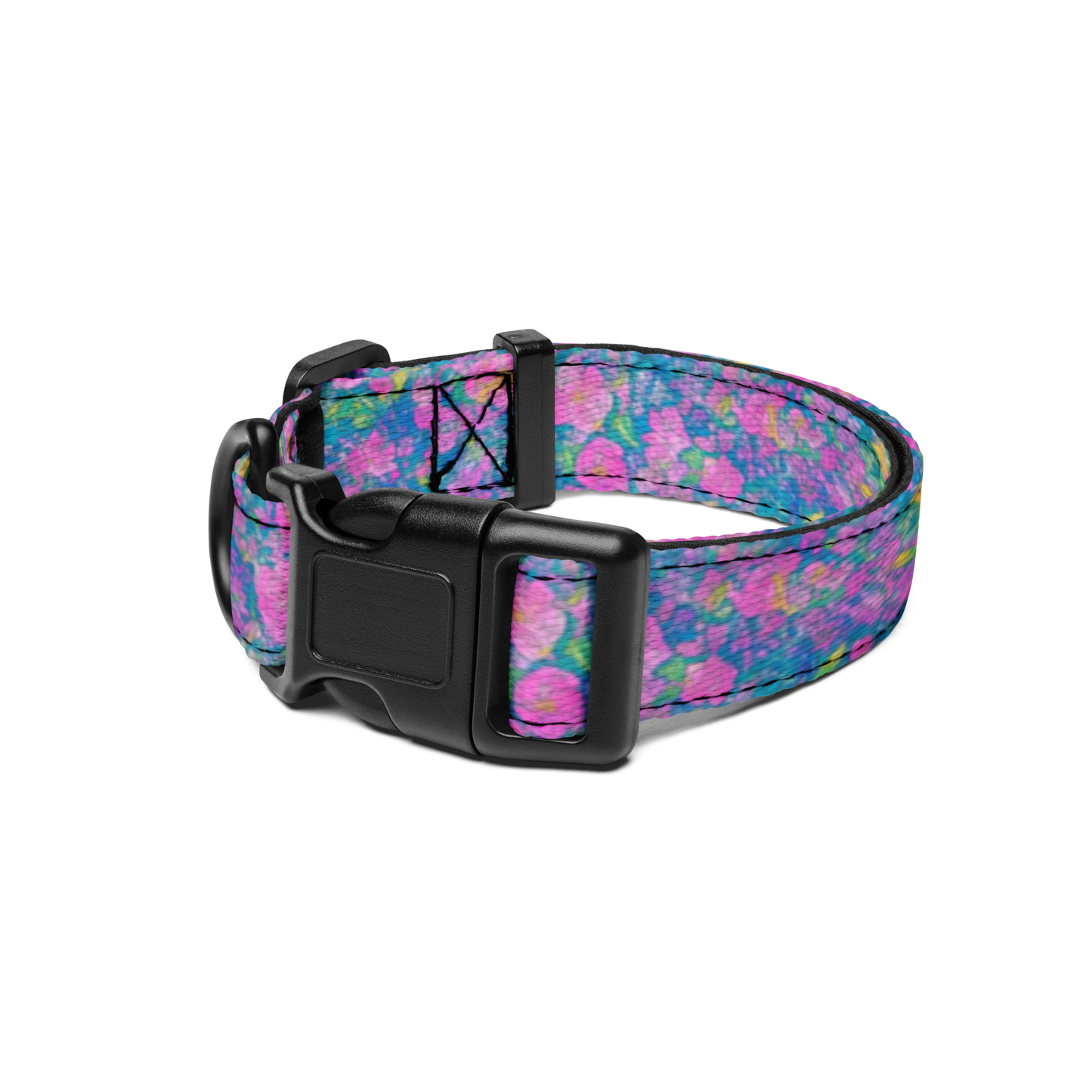 Rainbow Reflections Pet Collar