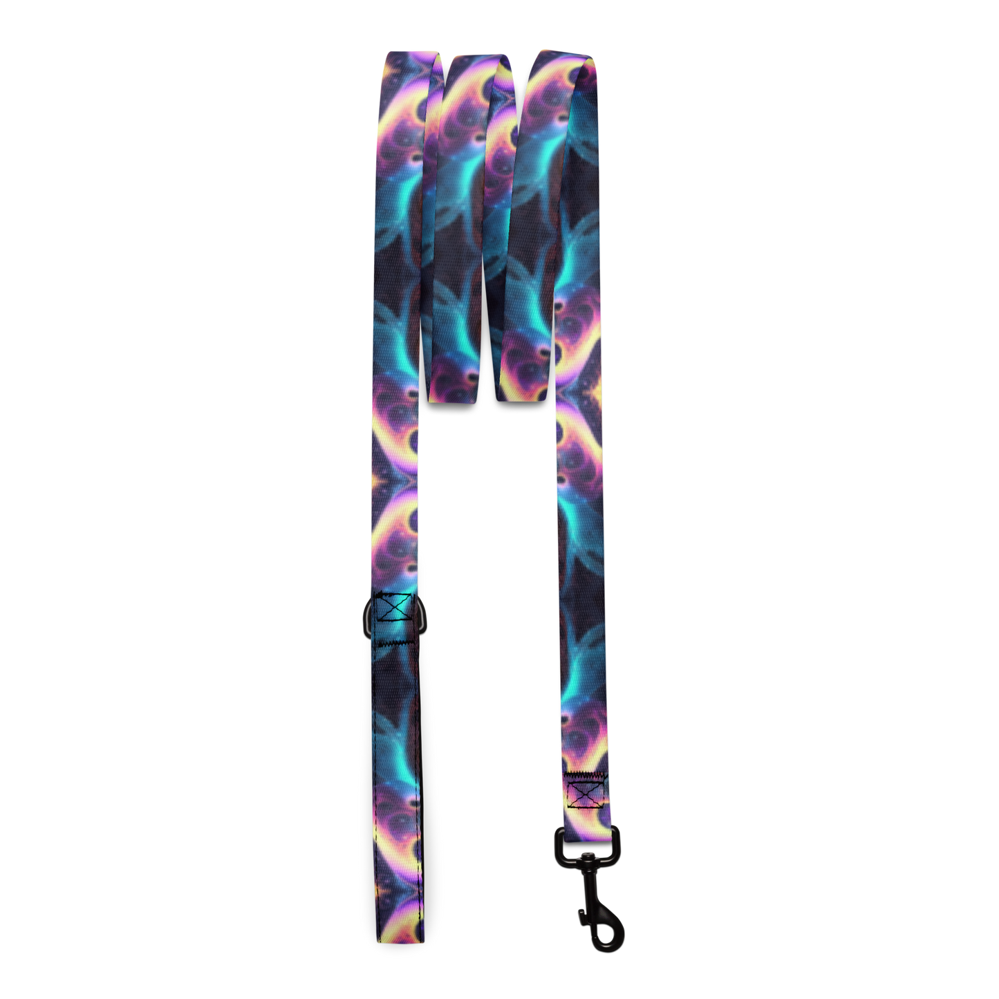 Neon Spiral Pet Lead