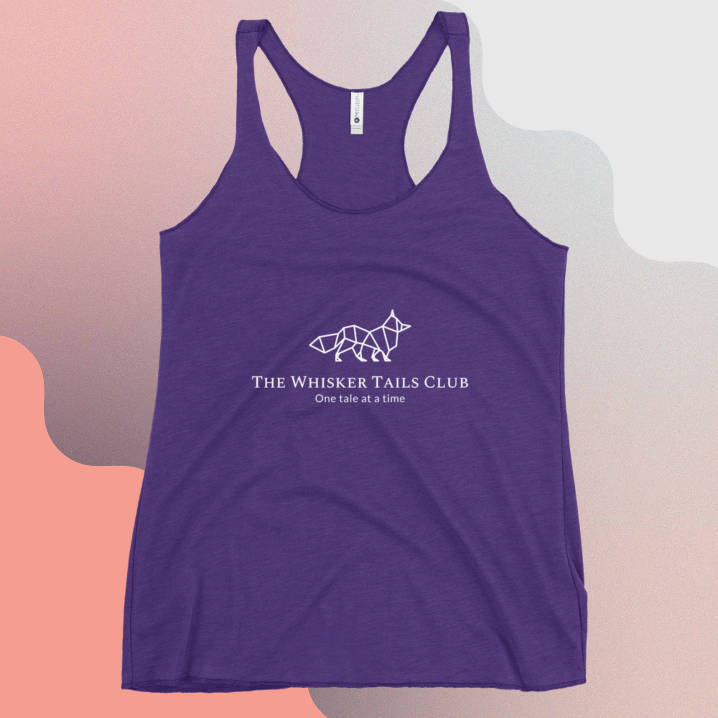 The Whisker Tails Club Women's Racerback Tank