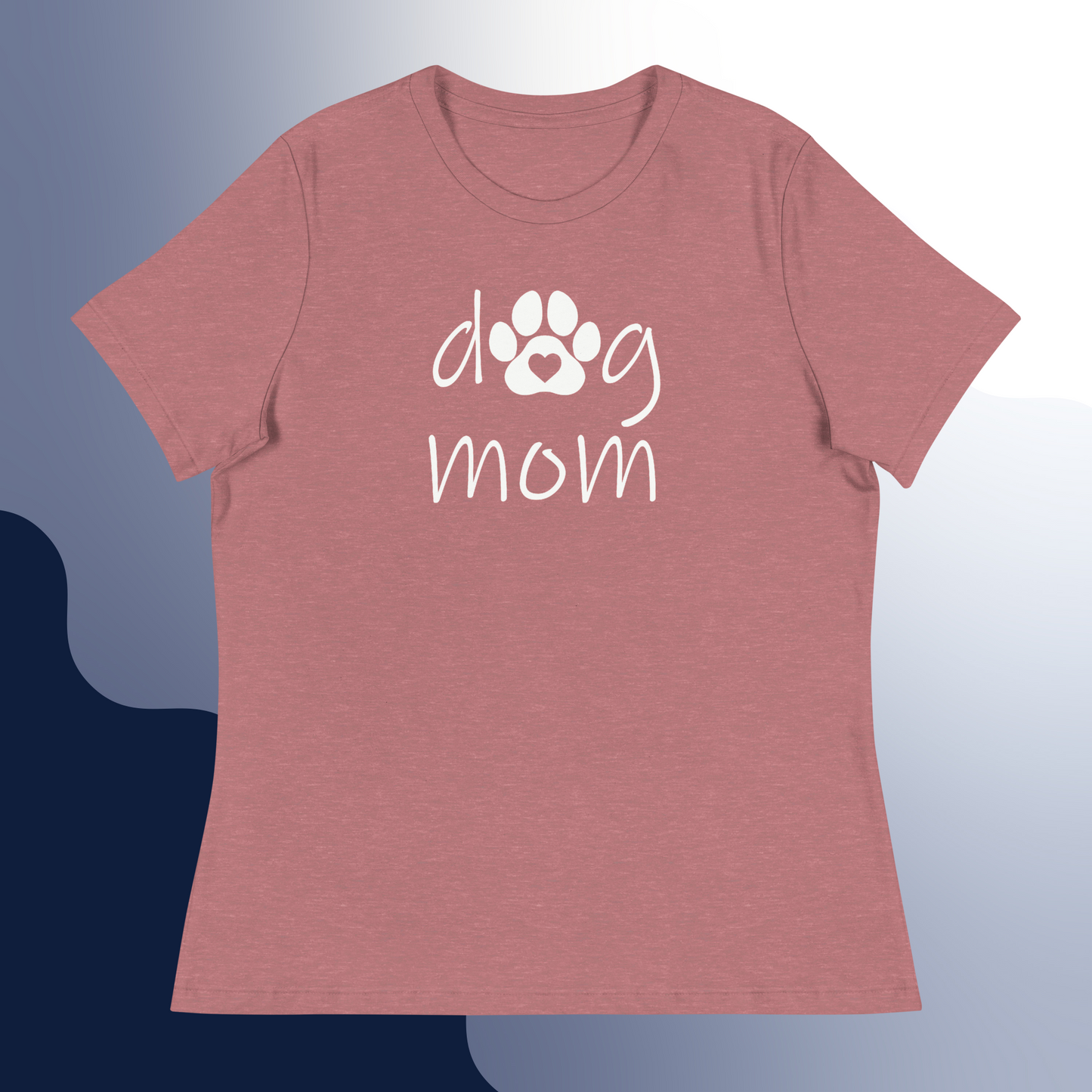 Dog Mom Women's Relaxed T-Shirt