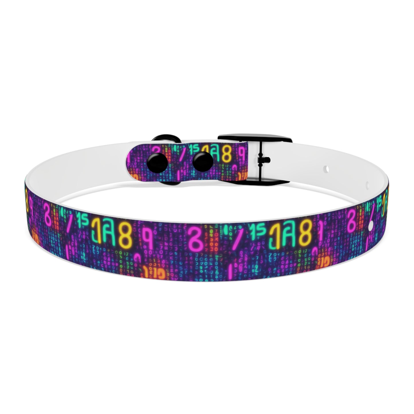 Trapped In The Matrix Dog Collar