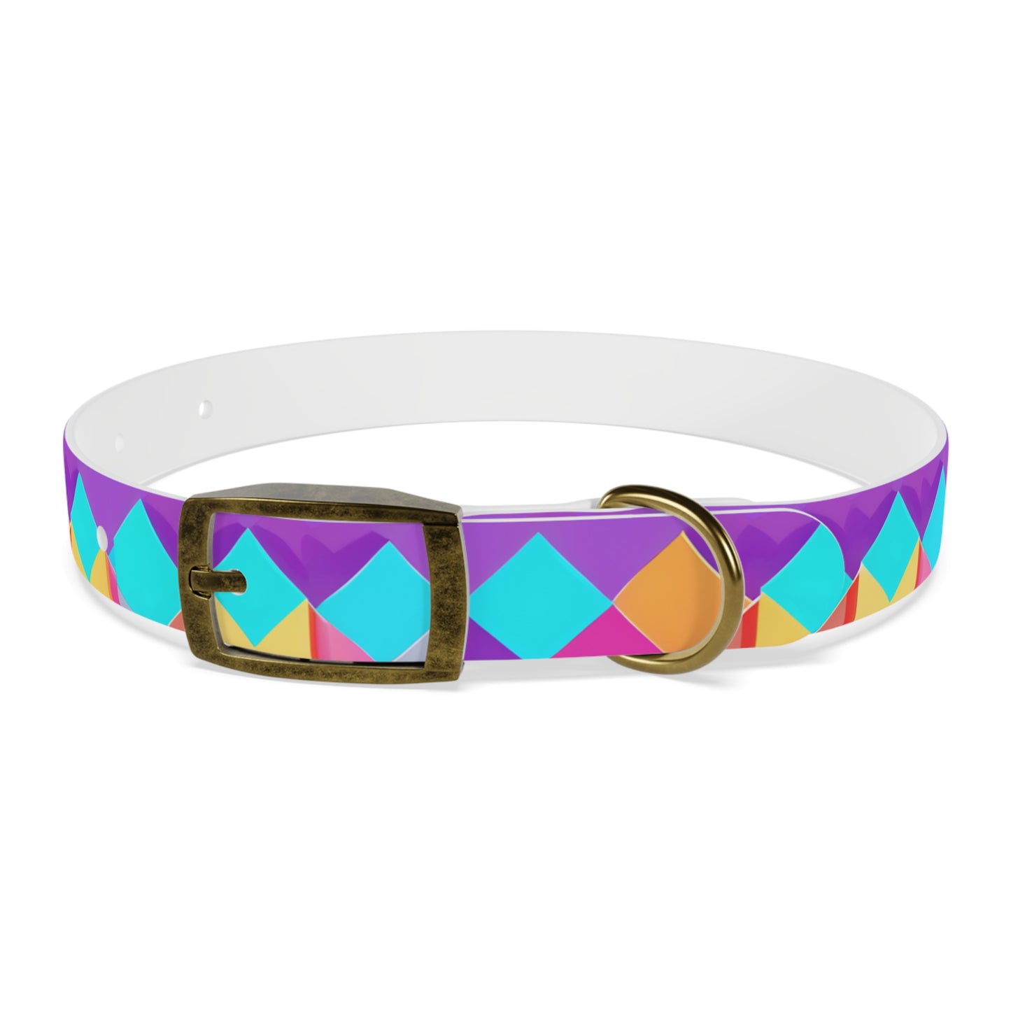 Prismatic Patterns Dog Collar