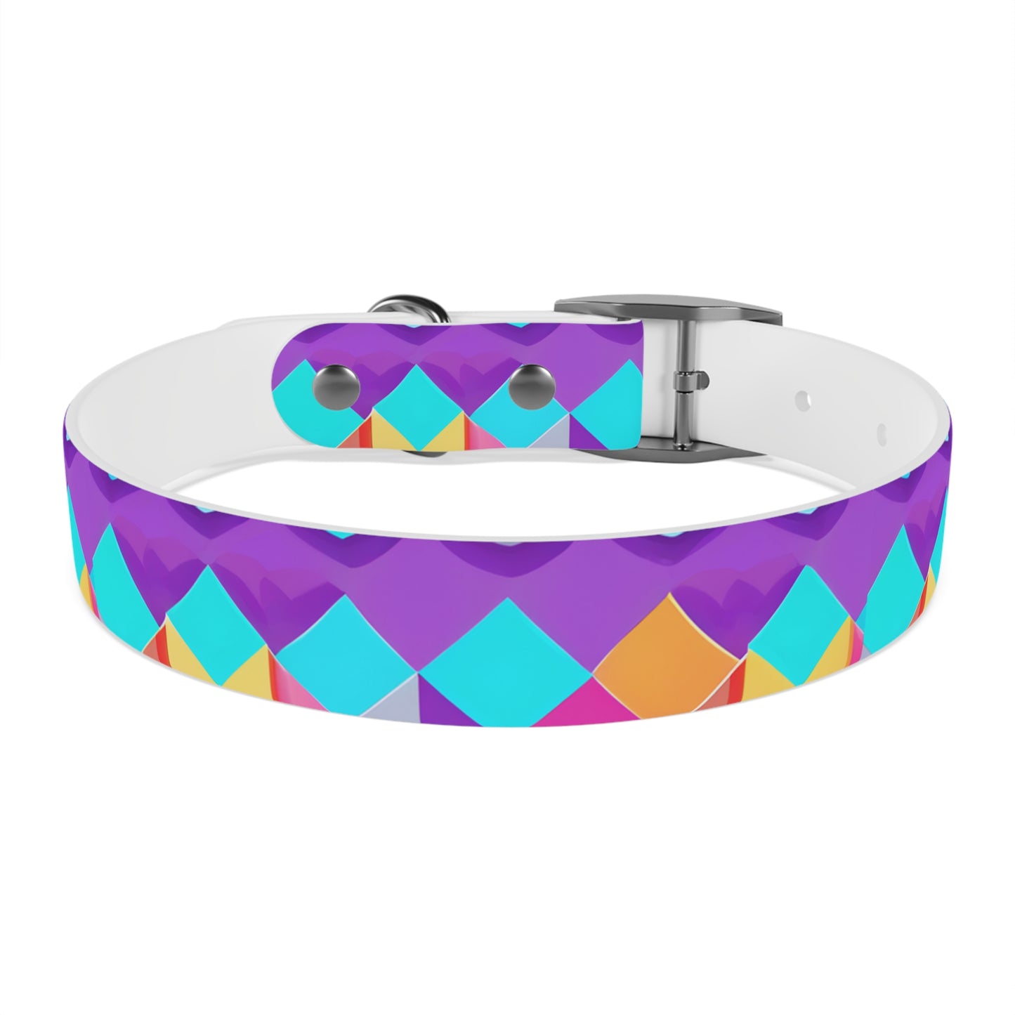 Prismatic Patterns Dog Collar