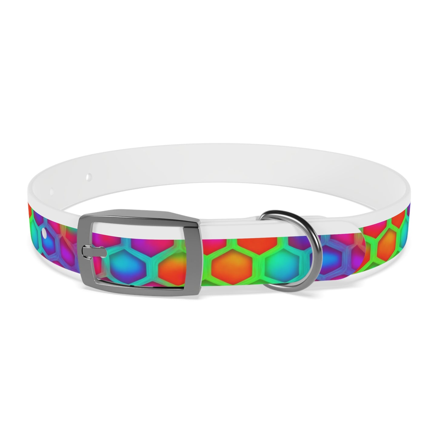 Color Hive Dog Collar