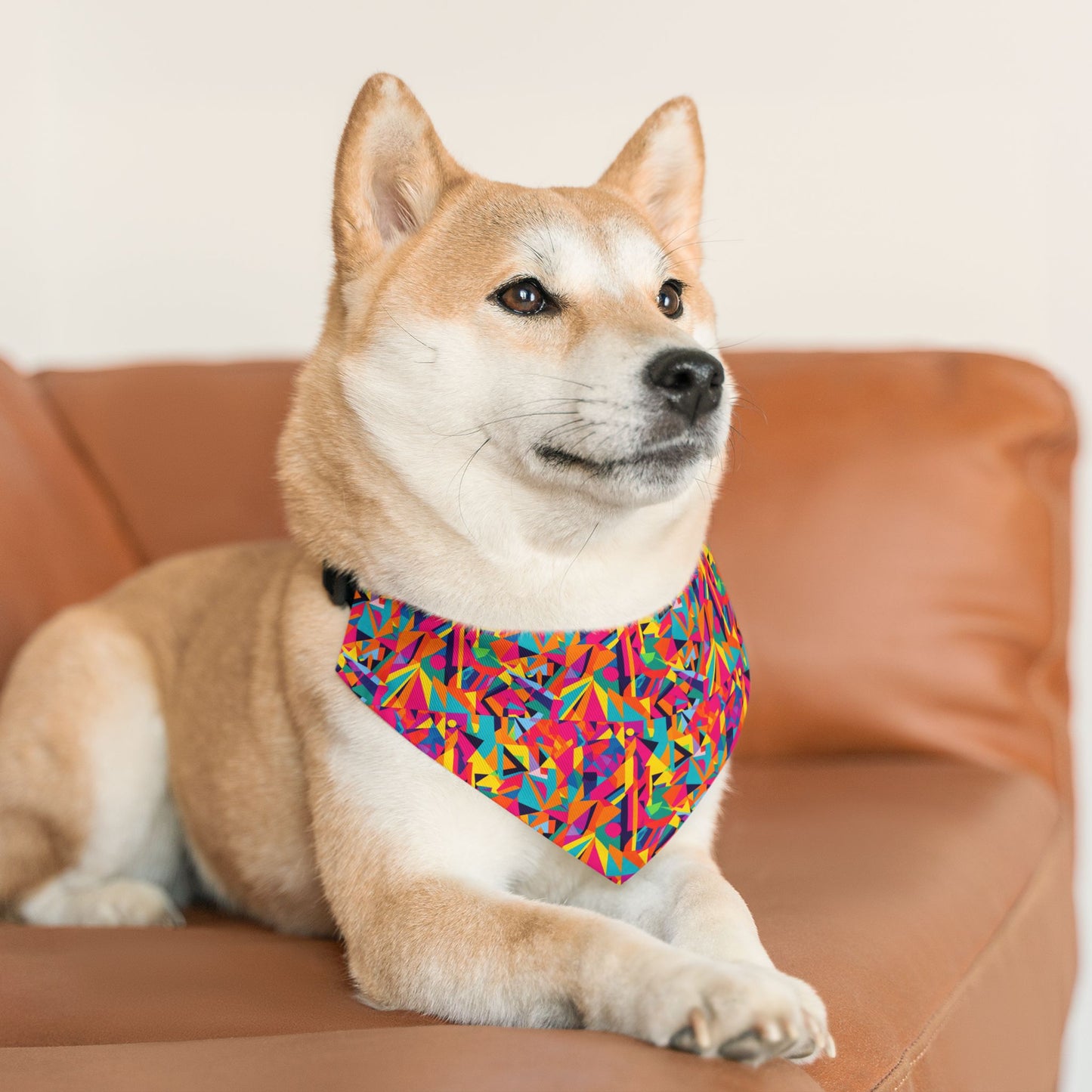 Kaleido Charm Pet Bandana Collar