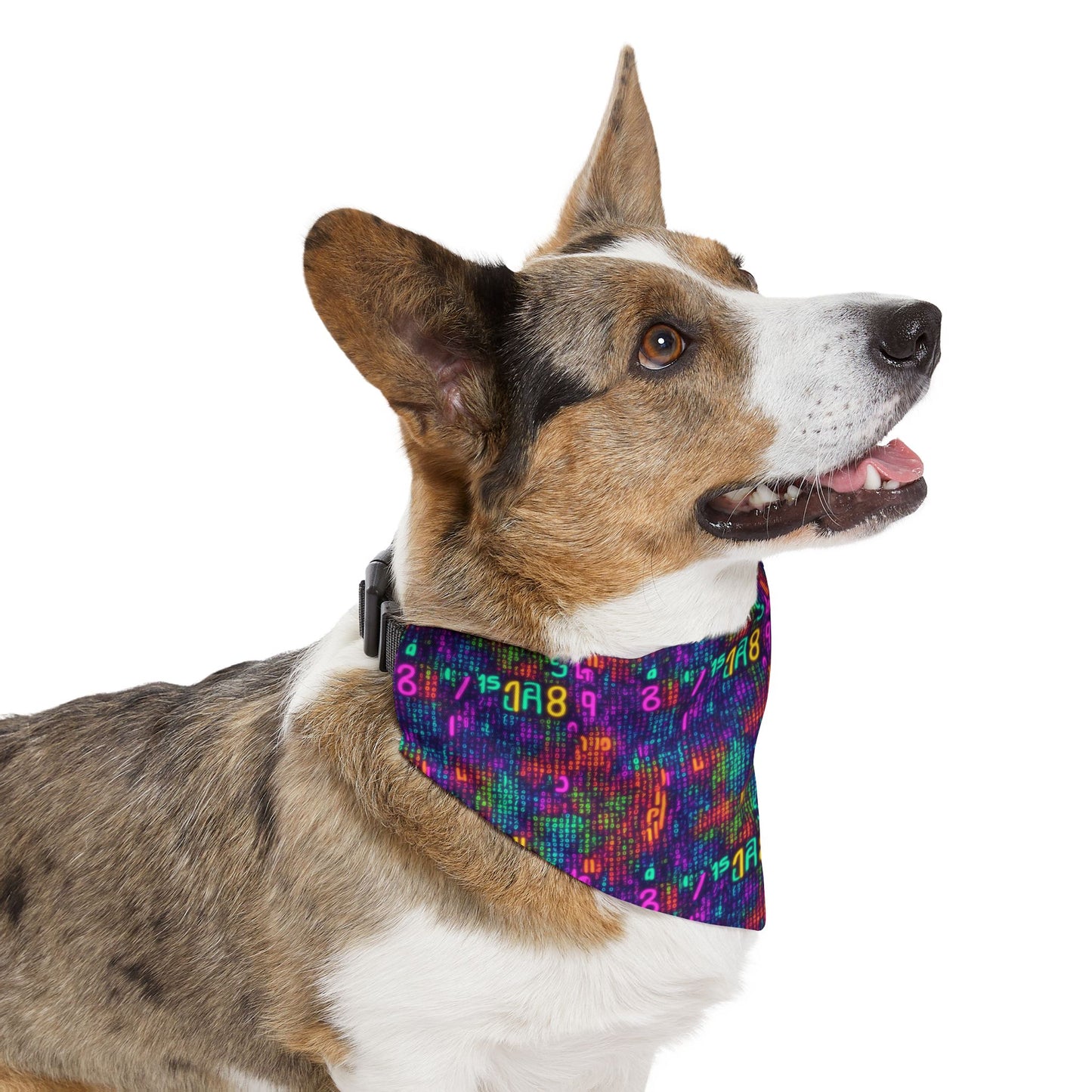 Trapped In The Matrix Pet Bandana Collar