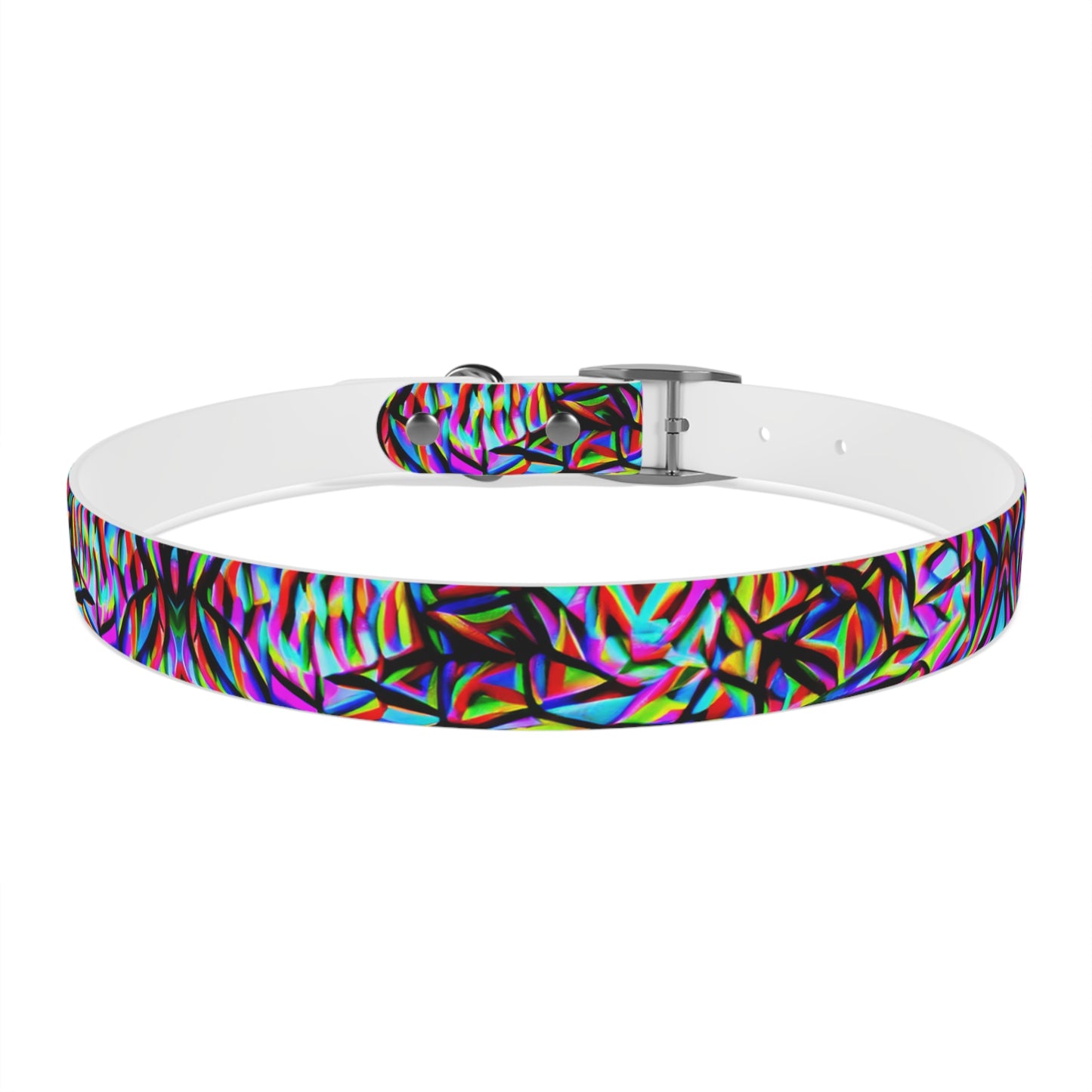 Mind Melt Patterns Dog Collar