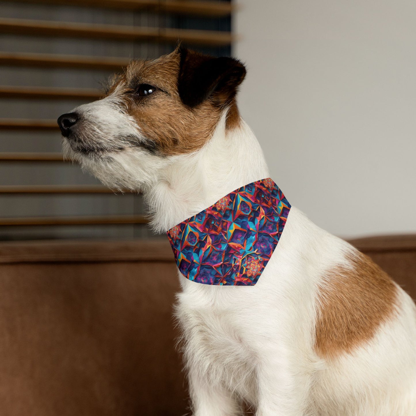 Kaleido Magic Pet Bandana Collar