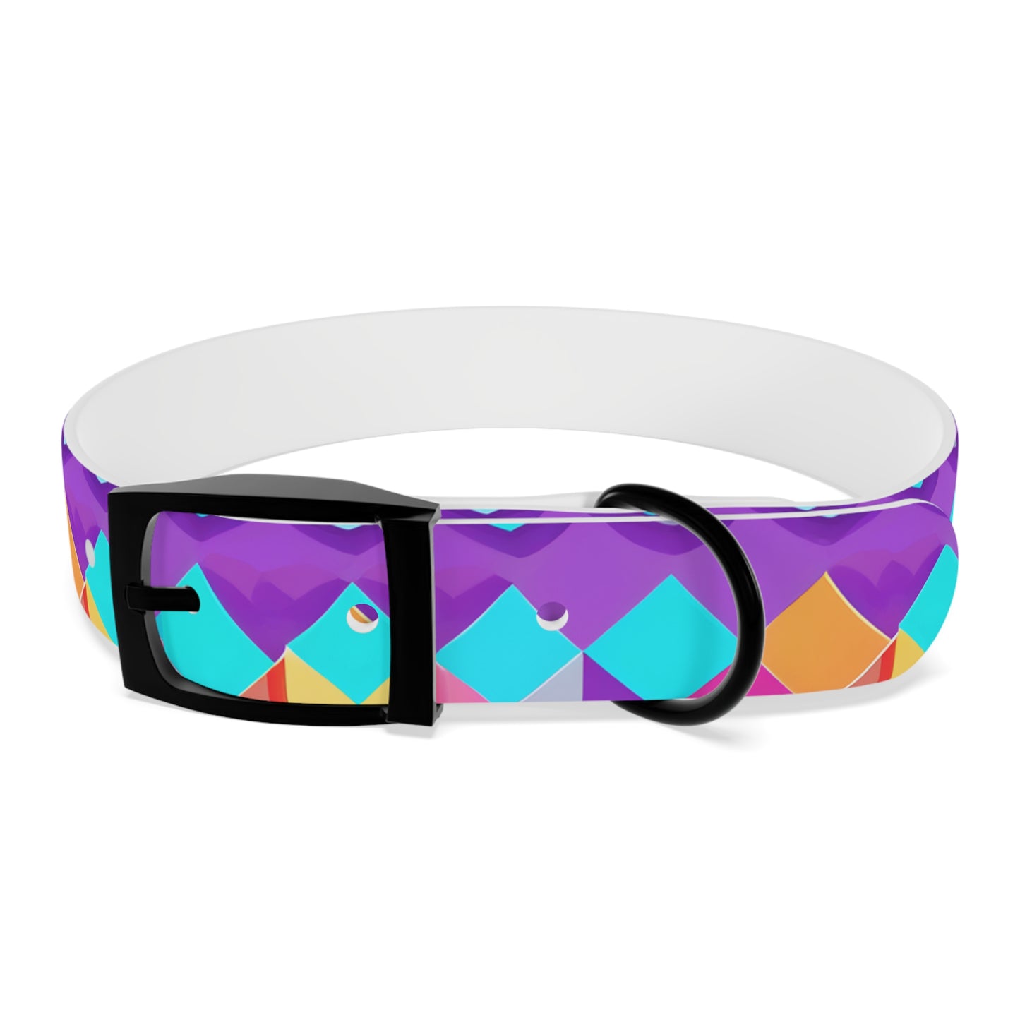 Prismatic Patterns Dog Collar