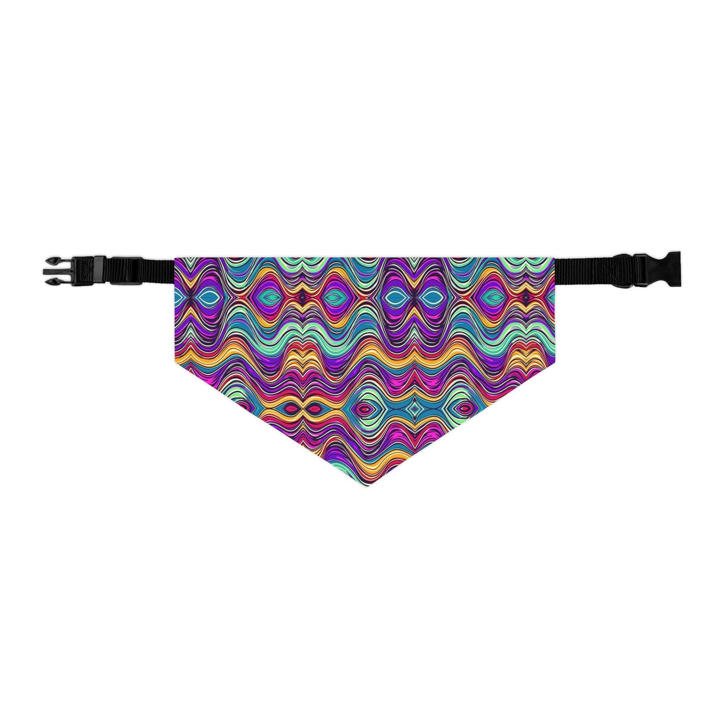 Cosmic Ripple Pet Bandana Collar