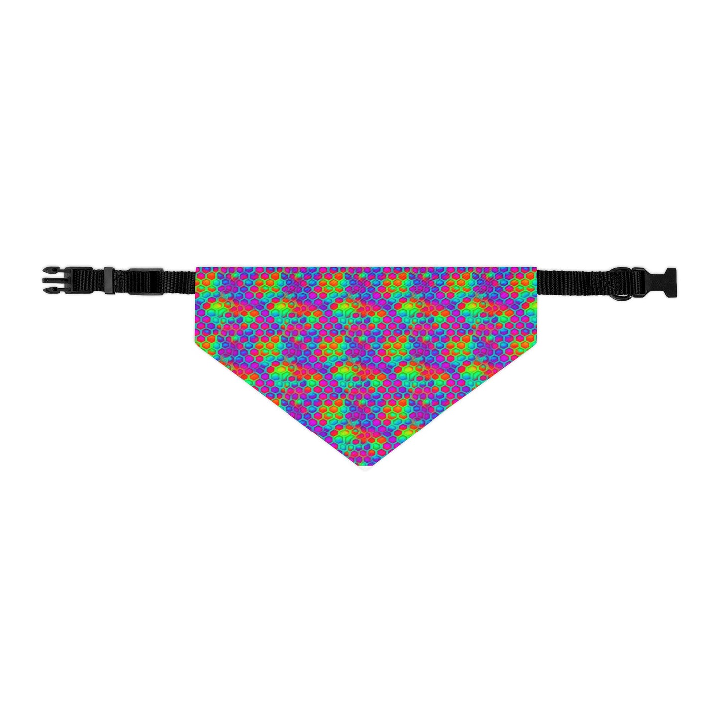 Color Hive Pet Bandana Collar