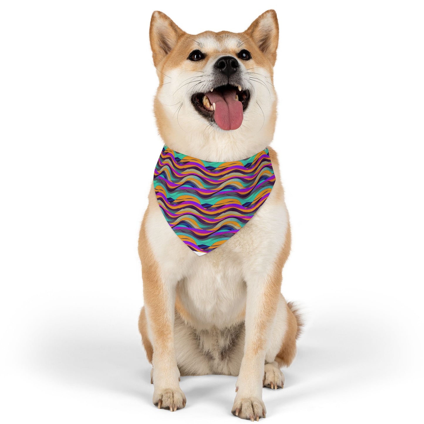 Calm Waves Pet Bandana Collar