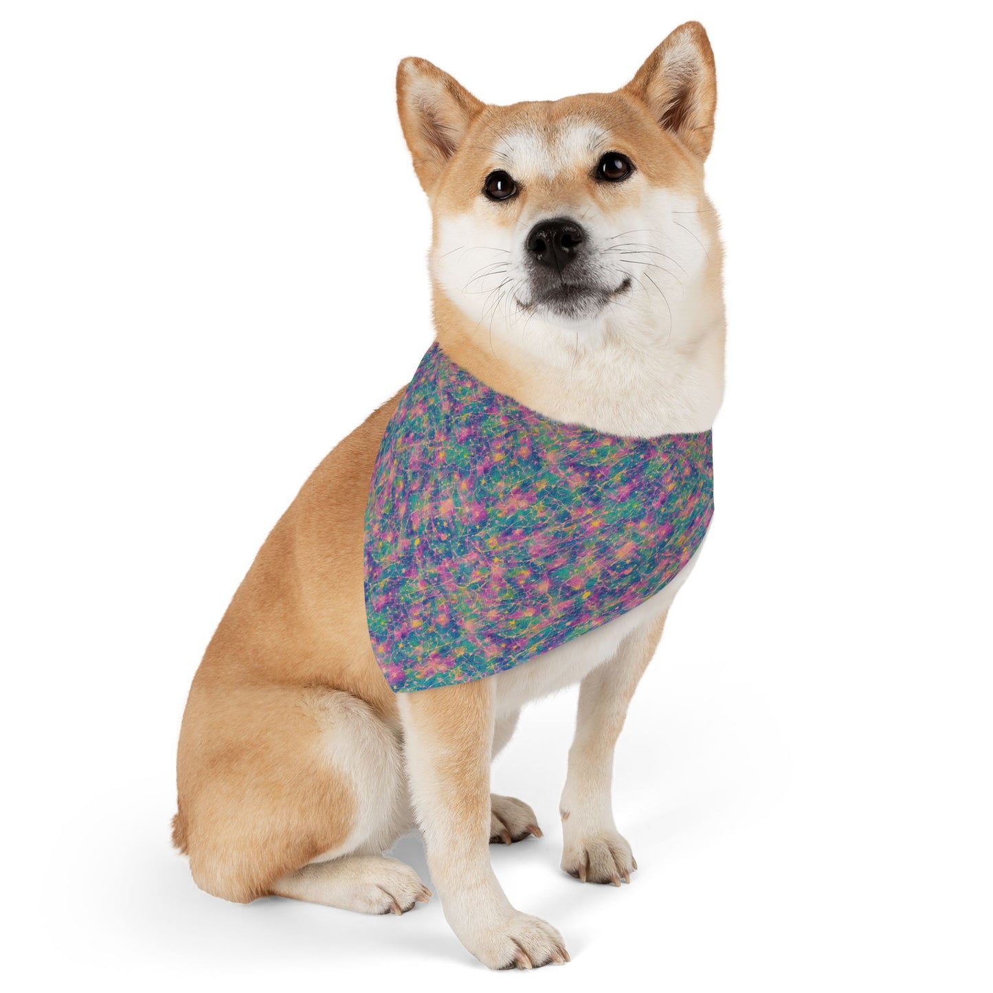 Meteor Shower Pet Bandana Collar