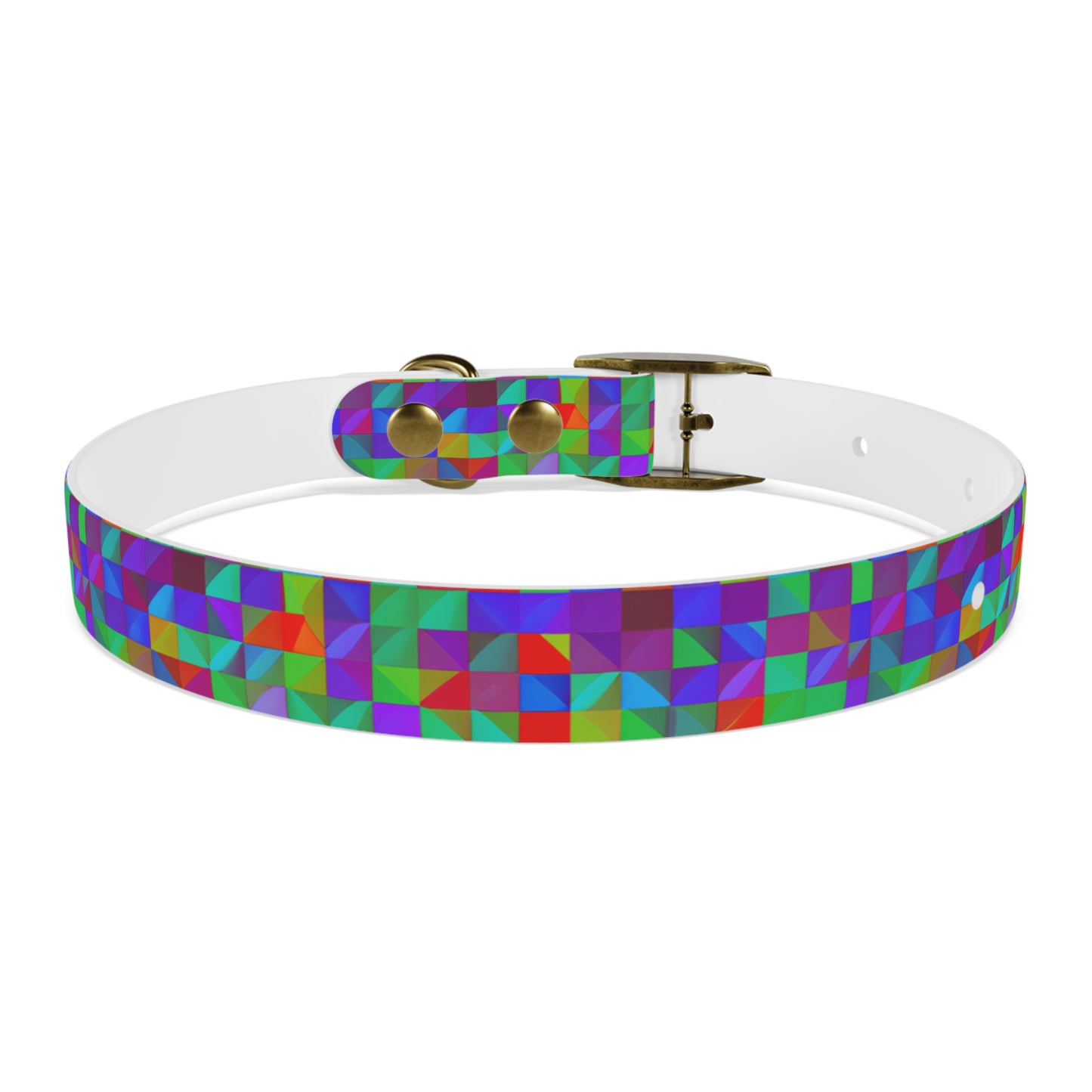 Prism Patterns Dog Collar