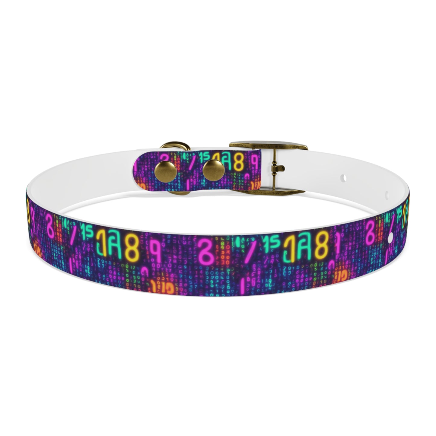 Trapped In The Matrix Dog Collar