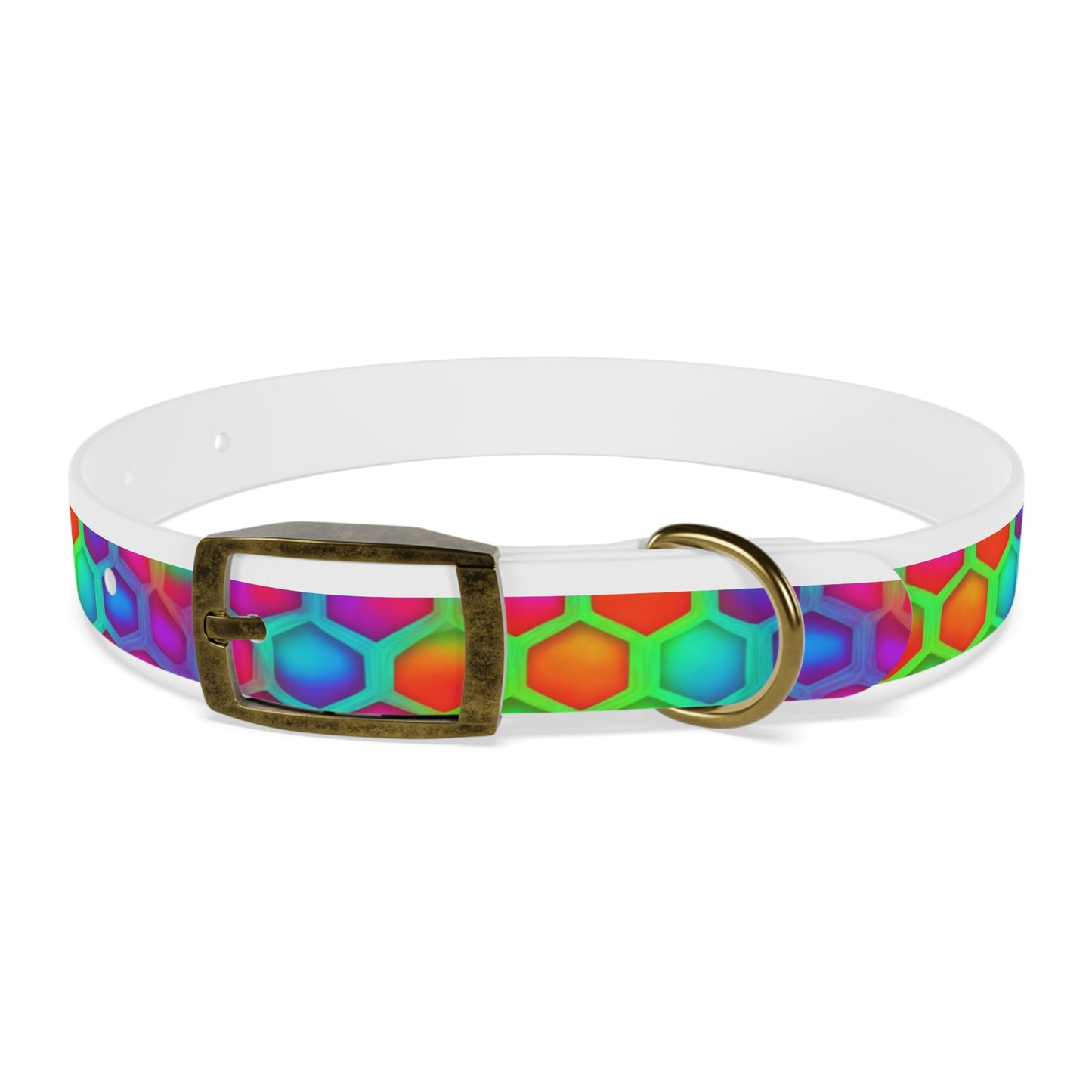 Color Hive Dog Collar