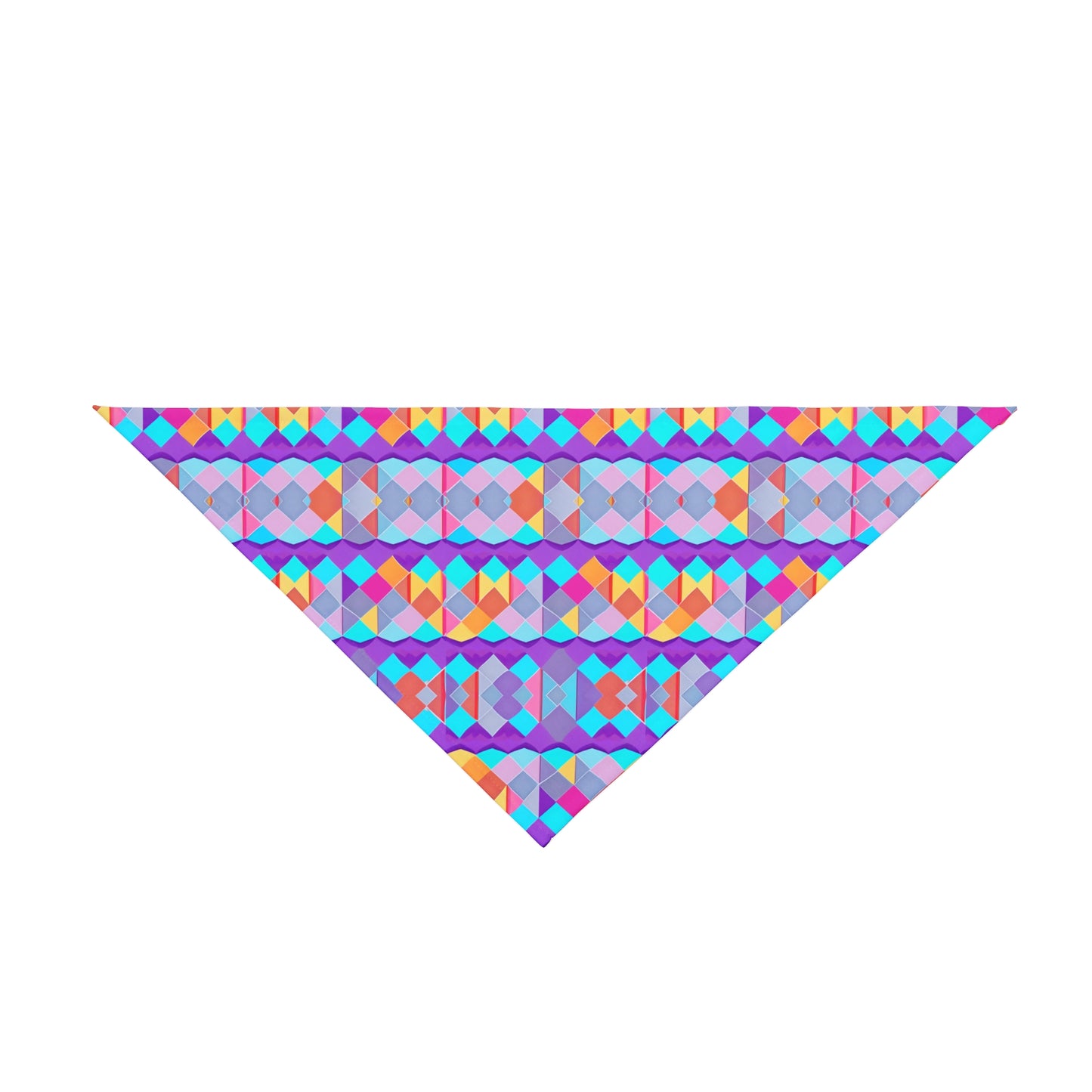 Prismatic Patterns Pet Bandana