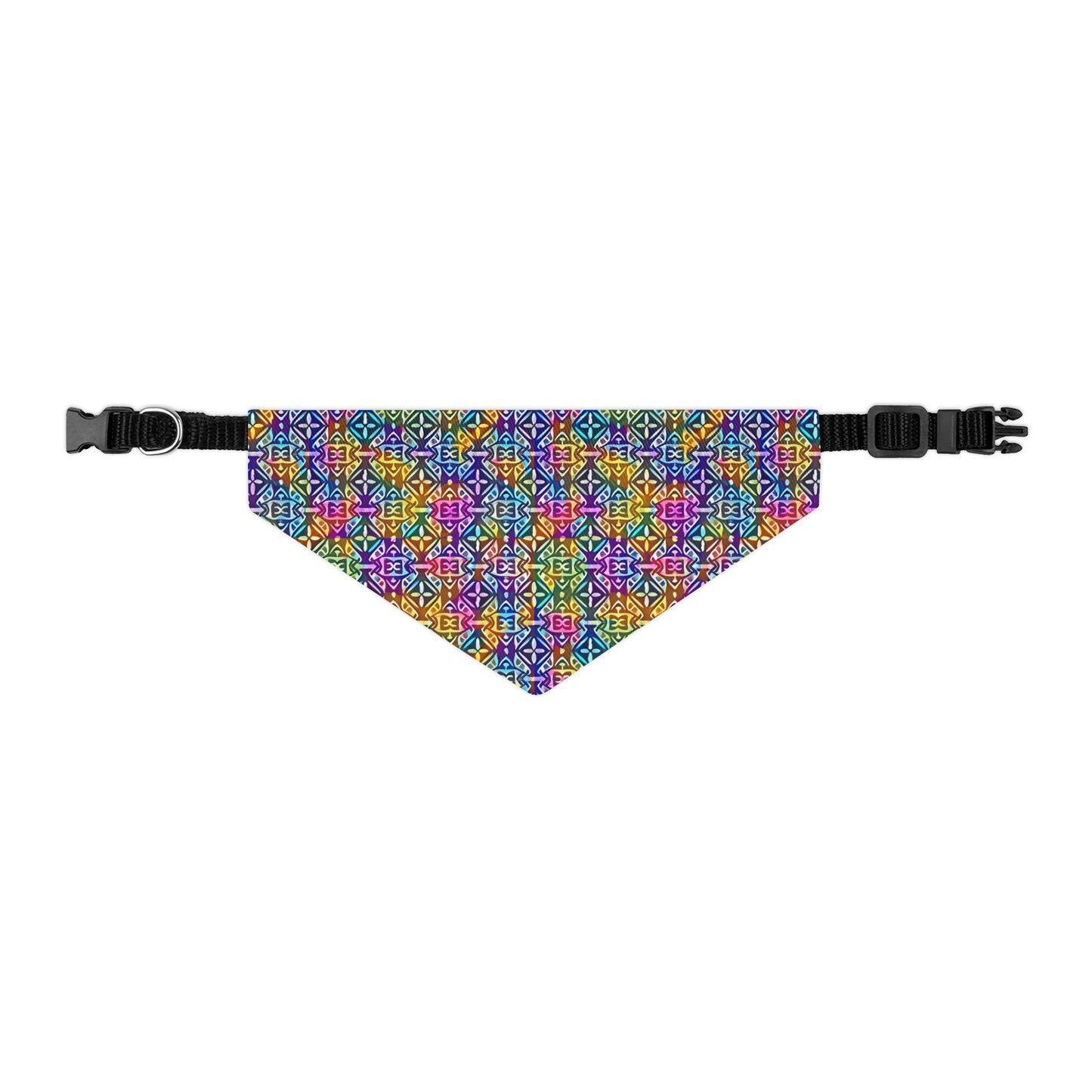 Hypno Hues Pet Bandana Collar