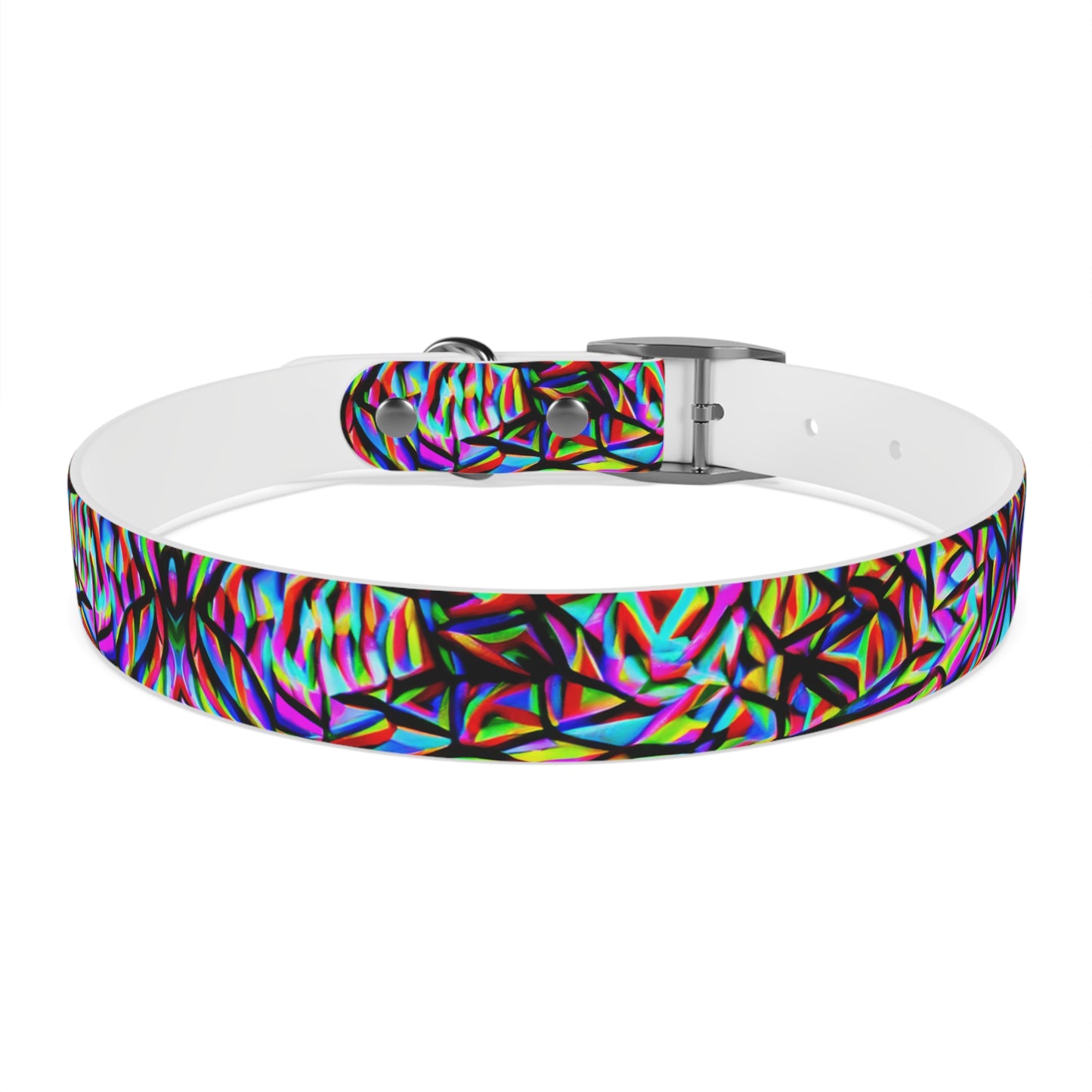 Mind Melt Patterns Dog Collar