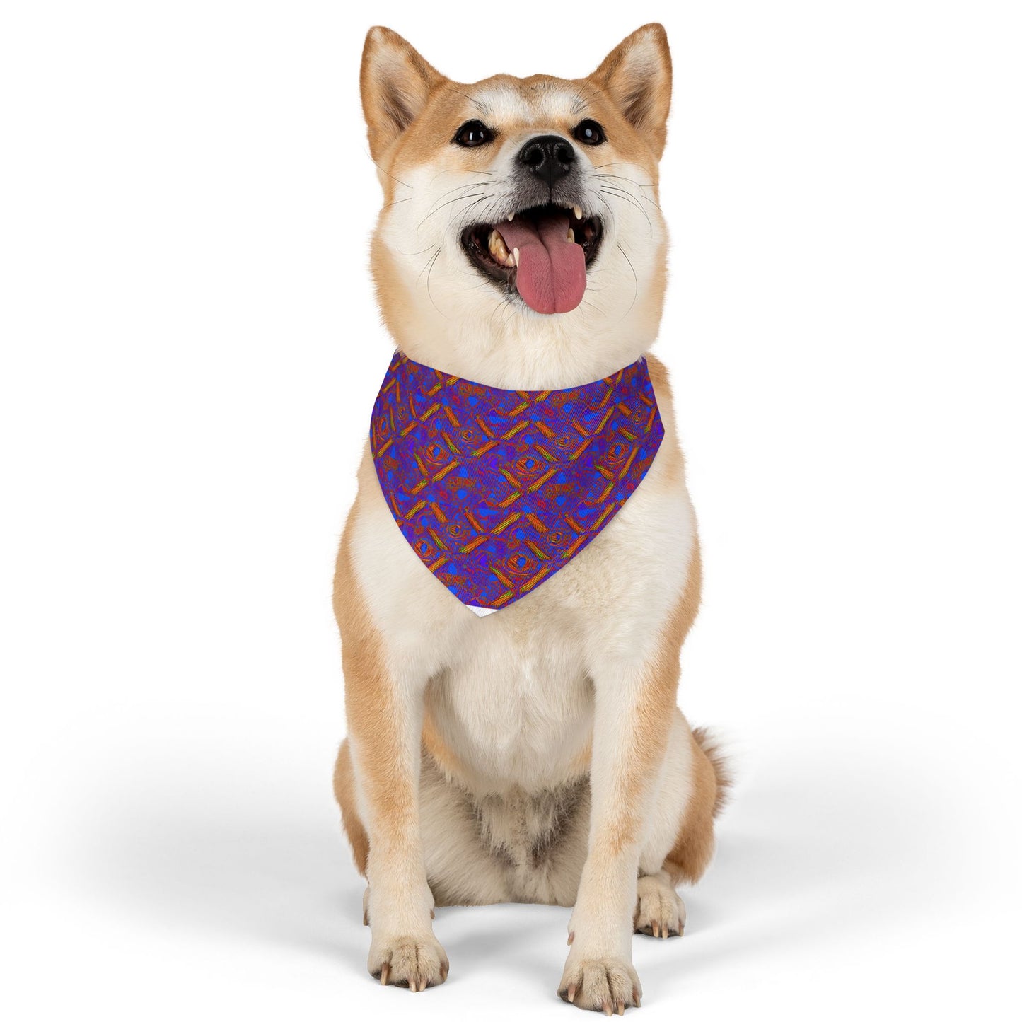 Brilliant Blend Pet Bandana Collar