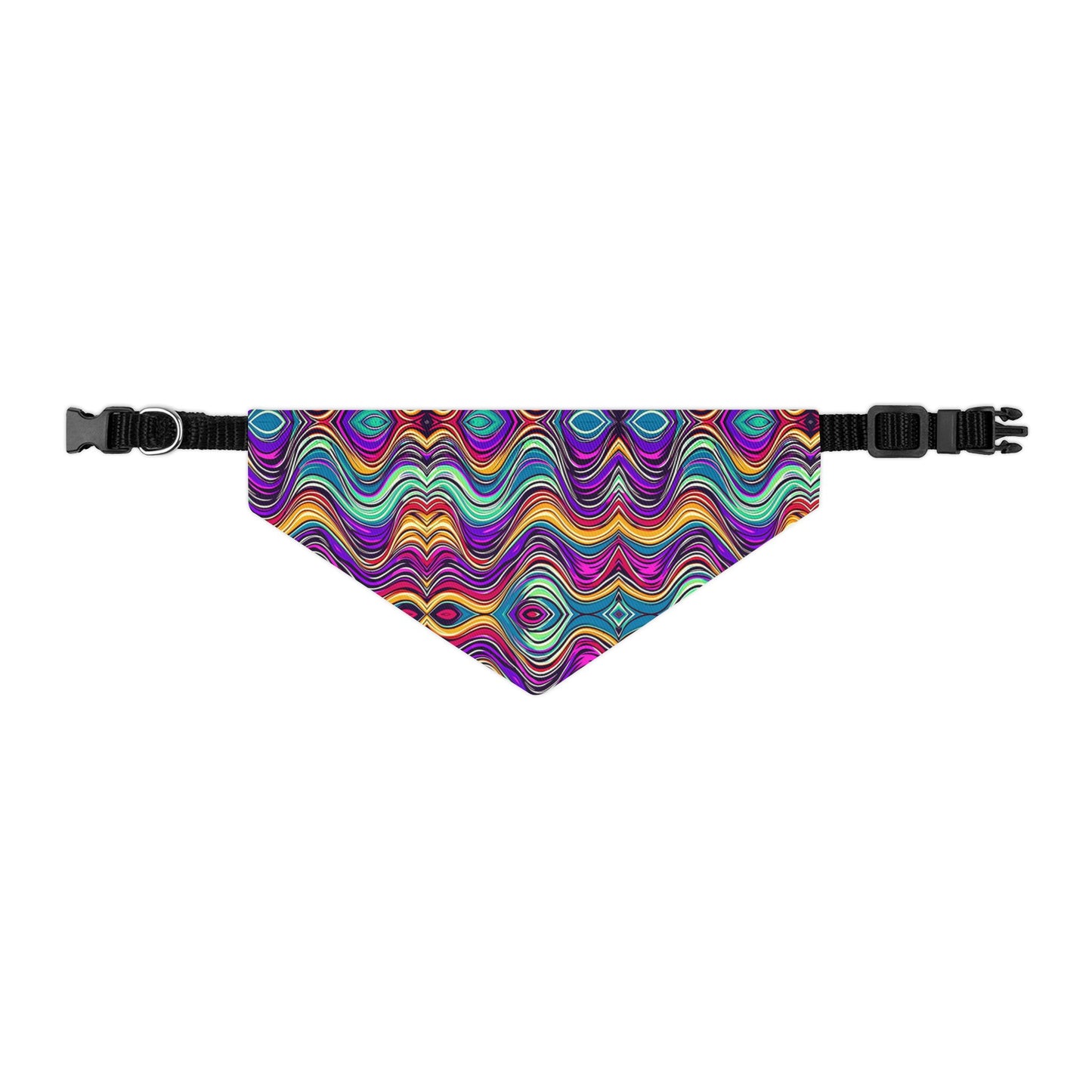 Cosmic Ripple Pet Bandana Collar